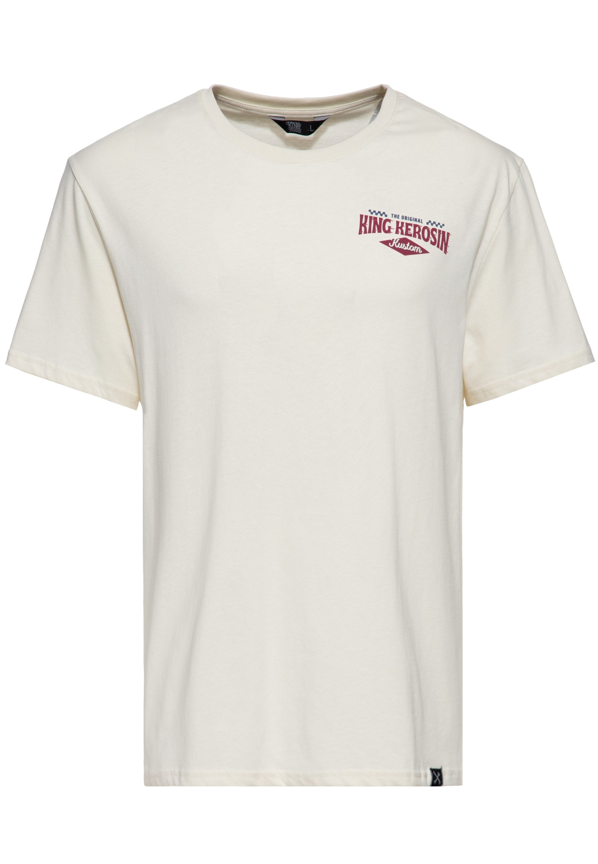 KingKerosin Print-Shirt Hot Rod Service & Repairs (1-tlg) mit Hot Rod Artwork