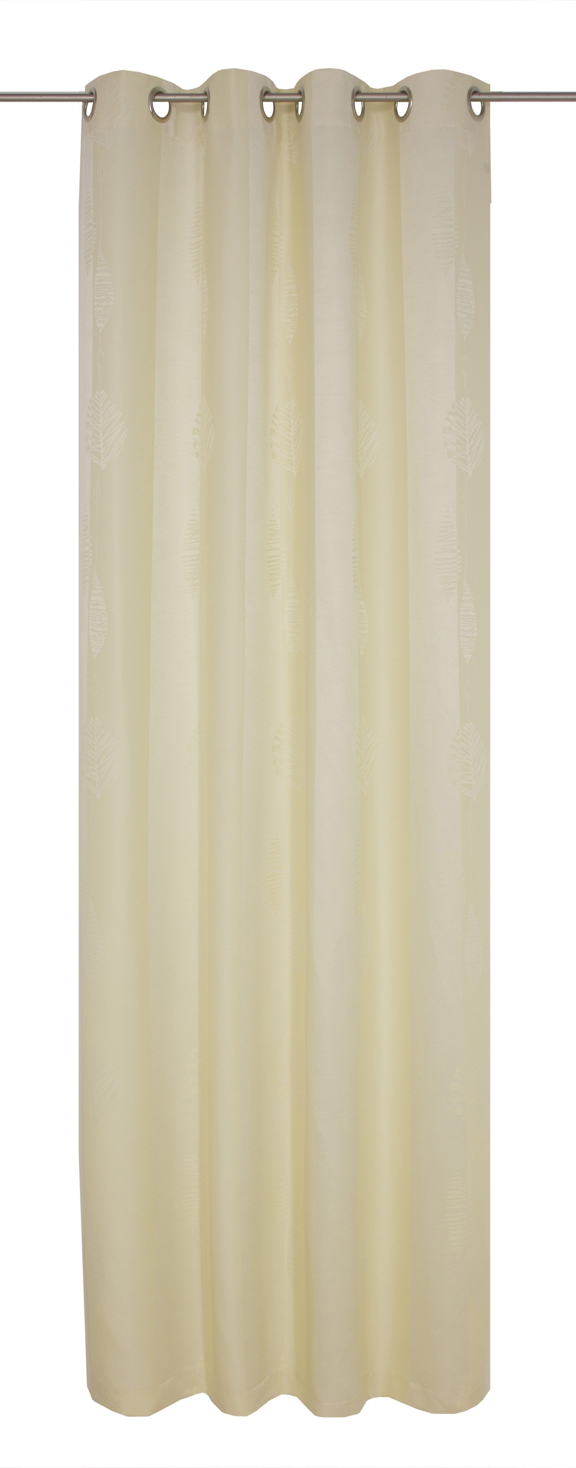 Wirth Vorhang ILSENBURG (1 St), Ösen, blickdicht, Jacquard