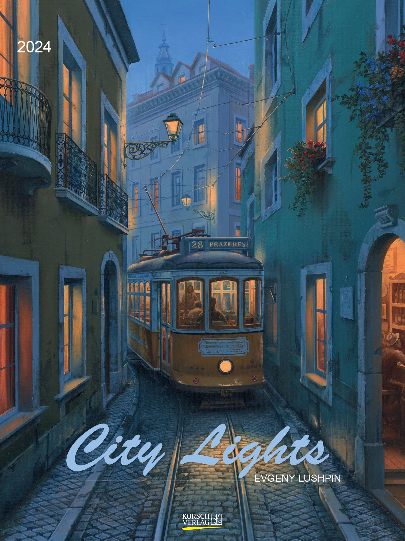 Korsch Verlag Kunstkalender Korsch Verlag Kalender Citylights 2024