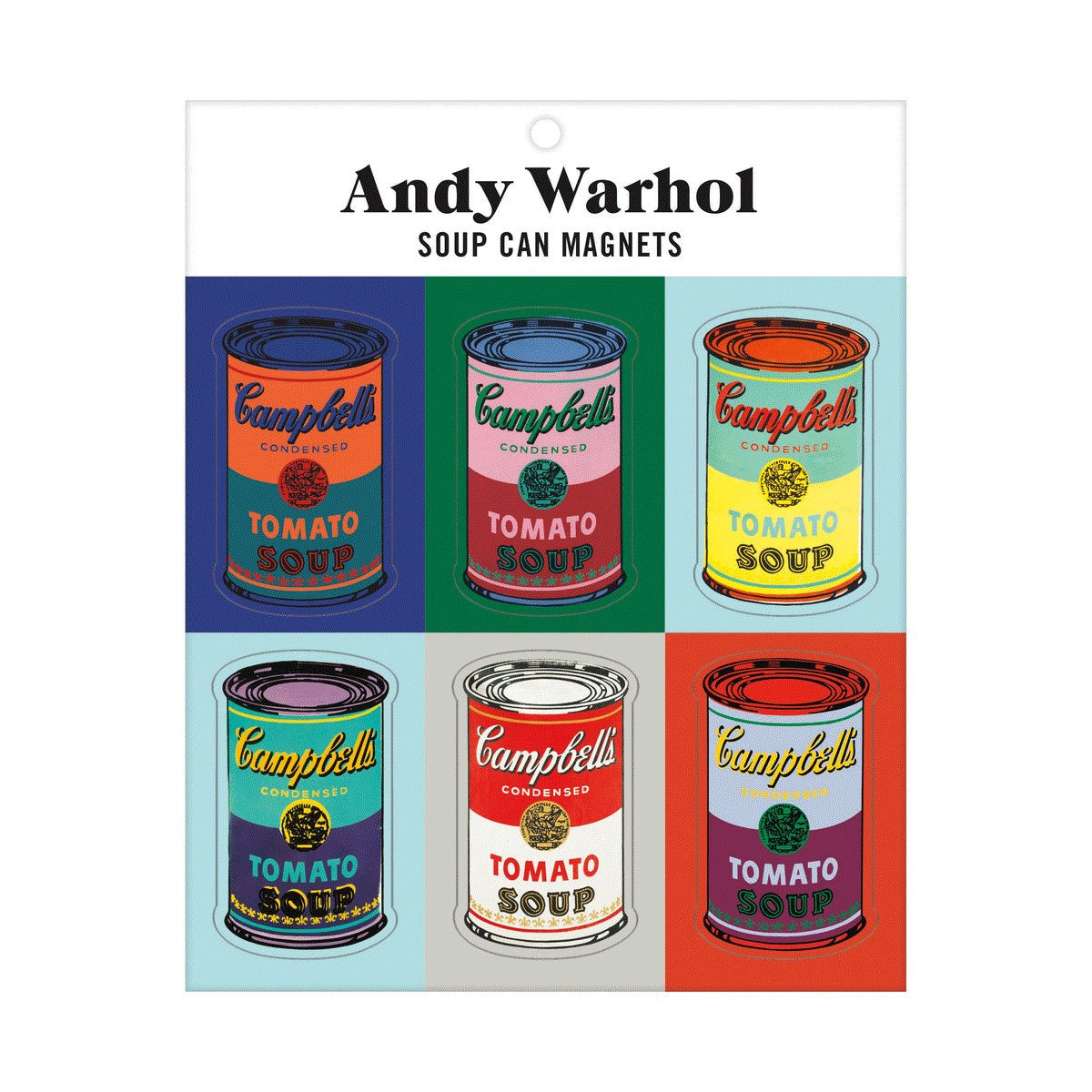 GALISON Dekomagnet Andy Warhol Soup Can Magnets