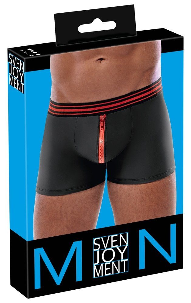 Svenjoyment Boxershorts Men's Boxer Briefs black/red L