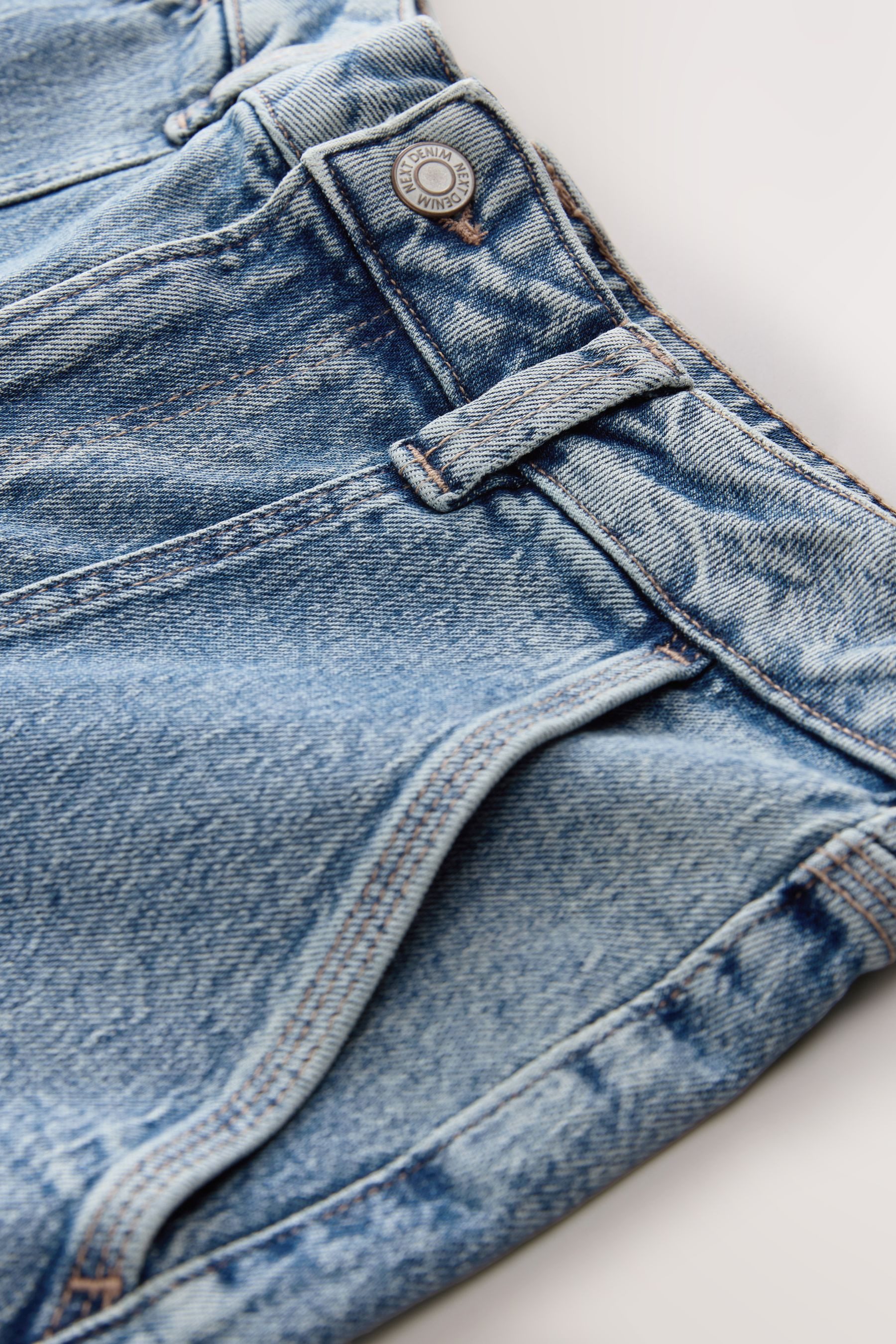 Next Gerade Jeans Zimmermannsjeans mit geradem Bein im Straight Fit (1-tlg)
