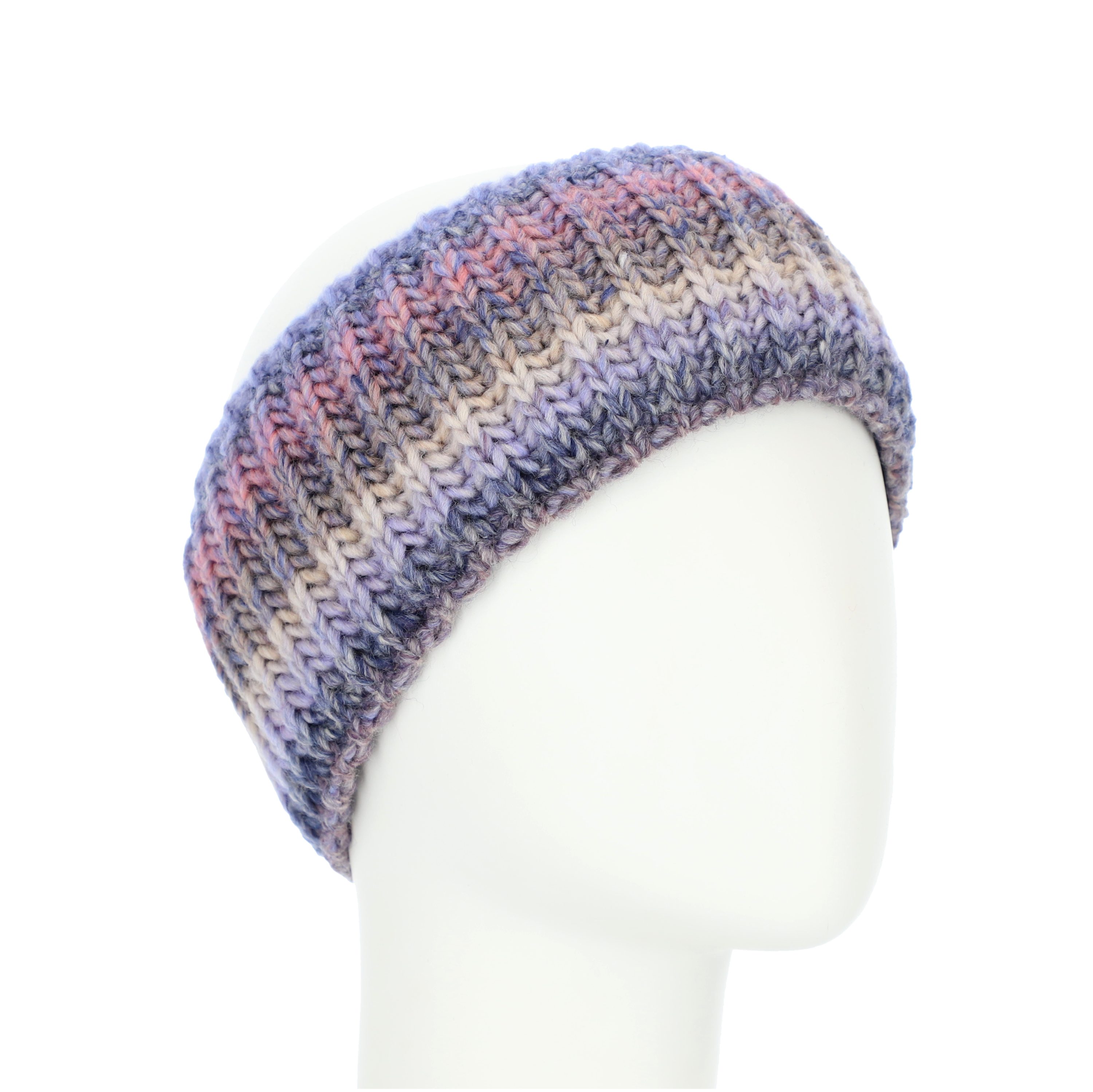 halsüberkopf Accessoires Stirnband Strickstrinband mit Farbverlauf und Fleeceeinsatz Made in Germany!