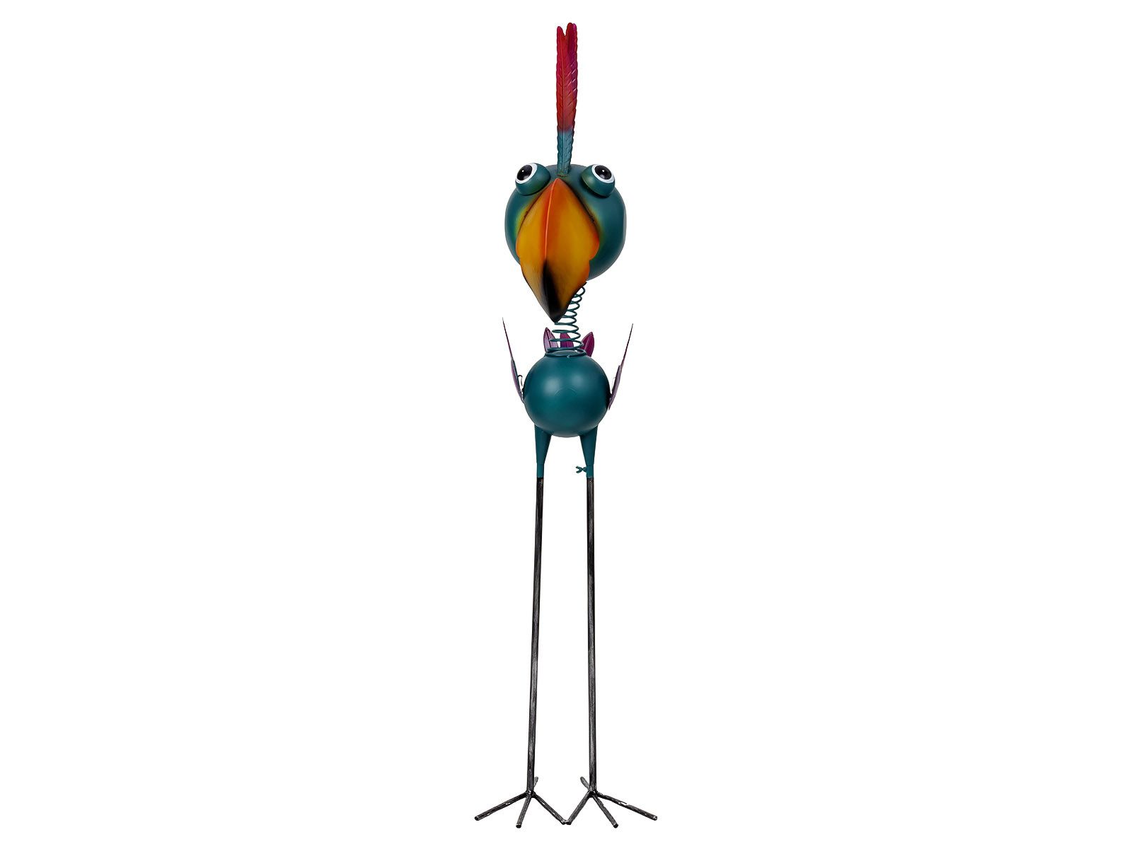 Mel-O-Design Dekofigur 7074 Metall Vogel XL (Stück, 1 St., 1), Blickfang