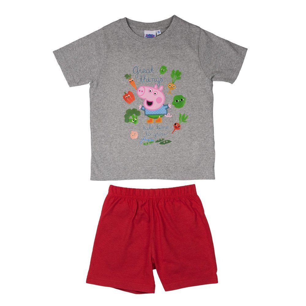 Peppa Pig Schlafanzug 116 Gr. 98 Peppa Kinder George Wutz Jungen Pyjama bis