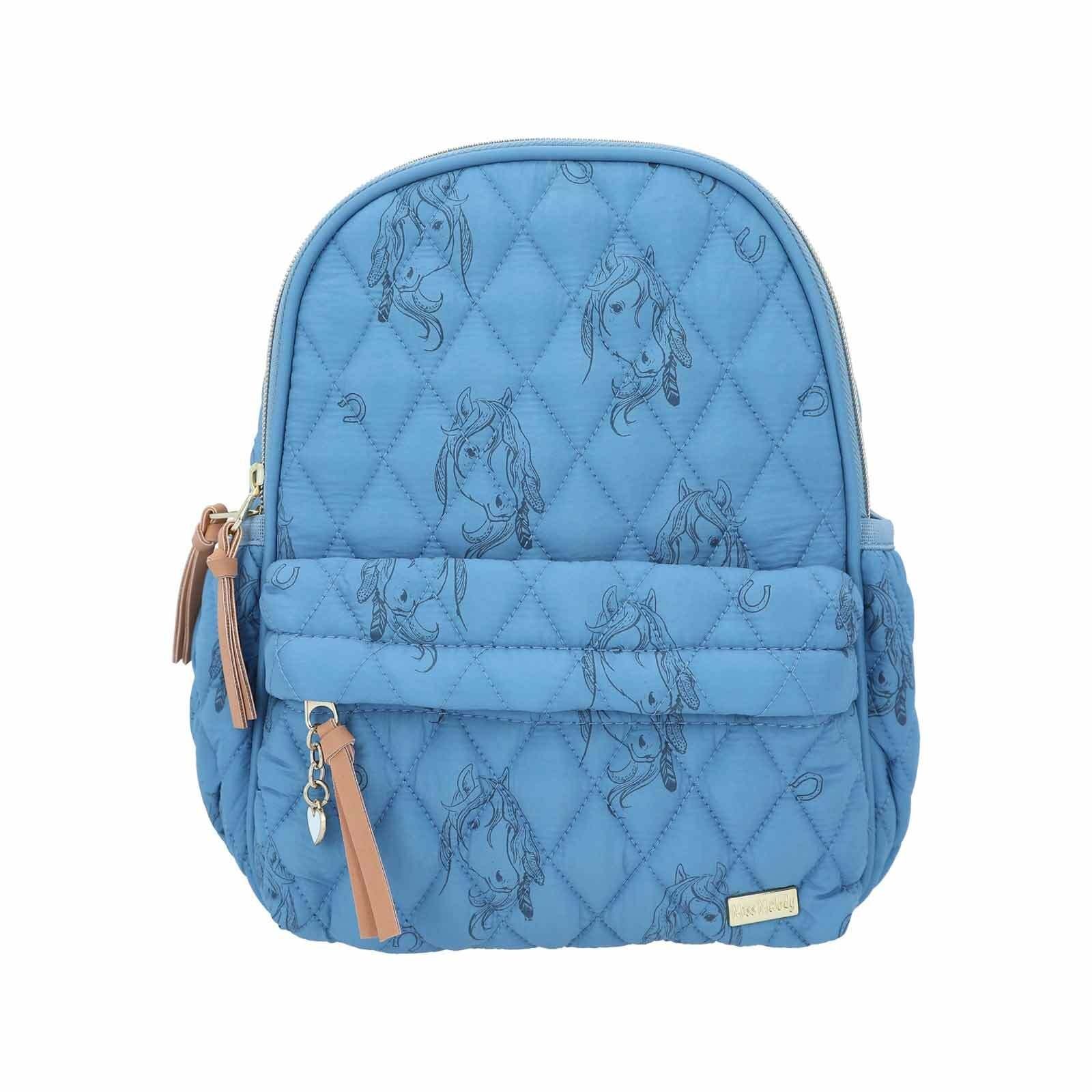 Depesche Kinderrucksack Miss Melody Rucksack Blue Quilt (1 Rucksack, 1-tlg)