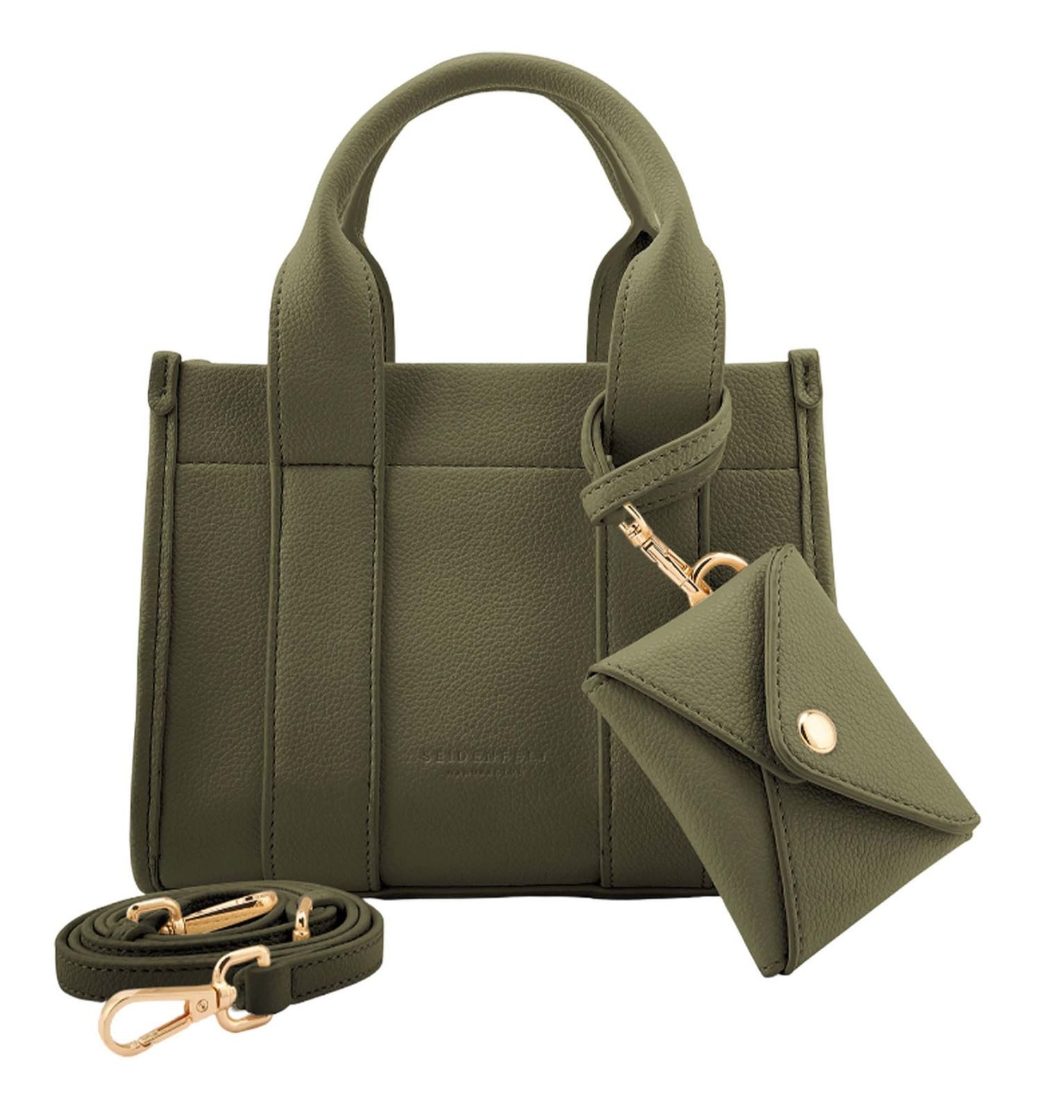Seidenfelt Manufaktur Handtasche Mini Tote (Set, 2-tlg)