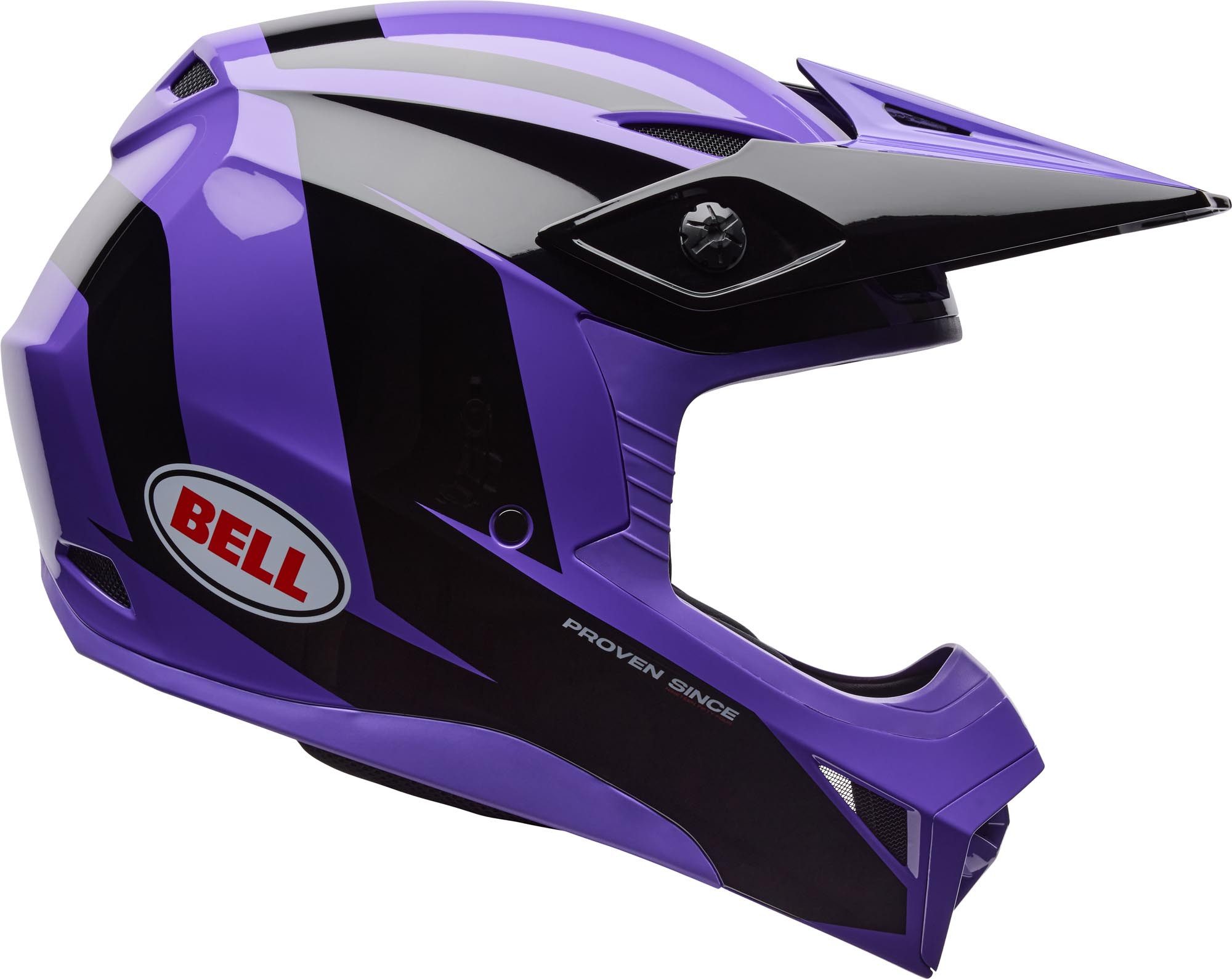 Bell Motocrosshelm MX-10 MIPS Talon Motocross-Helm, Vorbereitet Für Kommunikationssystem,herausnehmbares Innenfutter