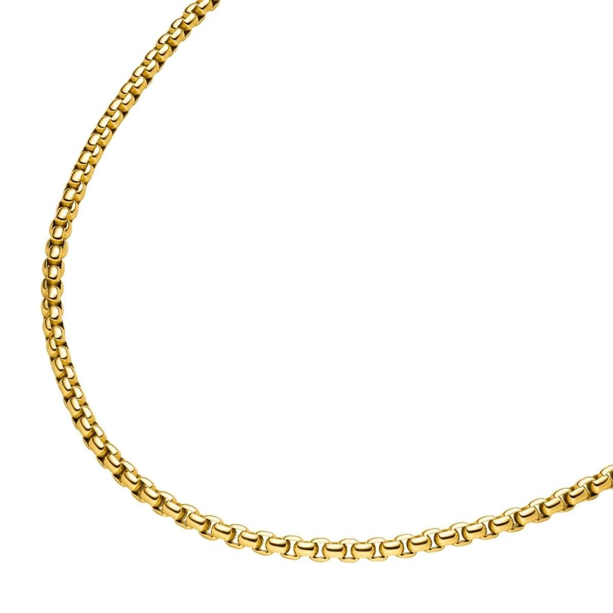 Boccia Collier Titan Goldfarben 4 mm