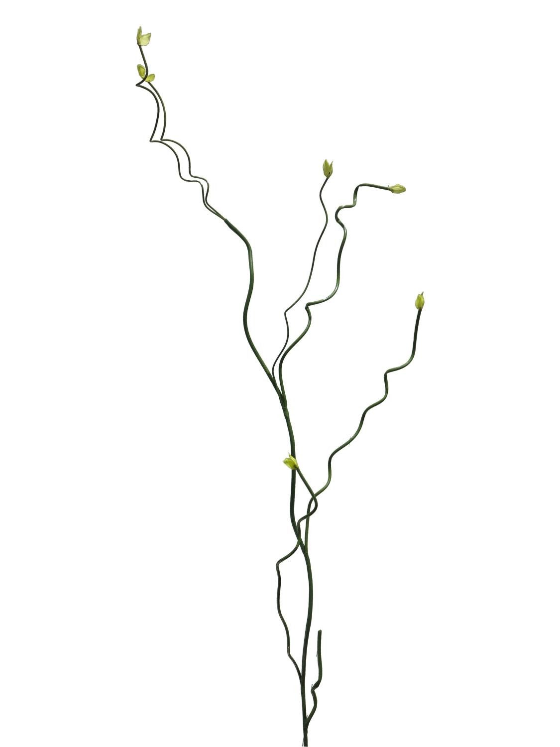 Kunstzweig Korkenzieherweide PENGXI, grün, 115 cm Korkenzieherweide, artplants, Höhe 115.0 cm