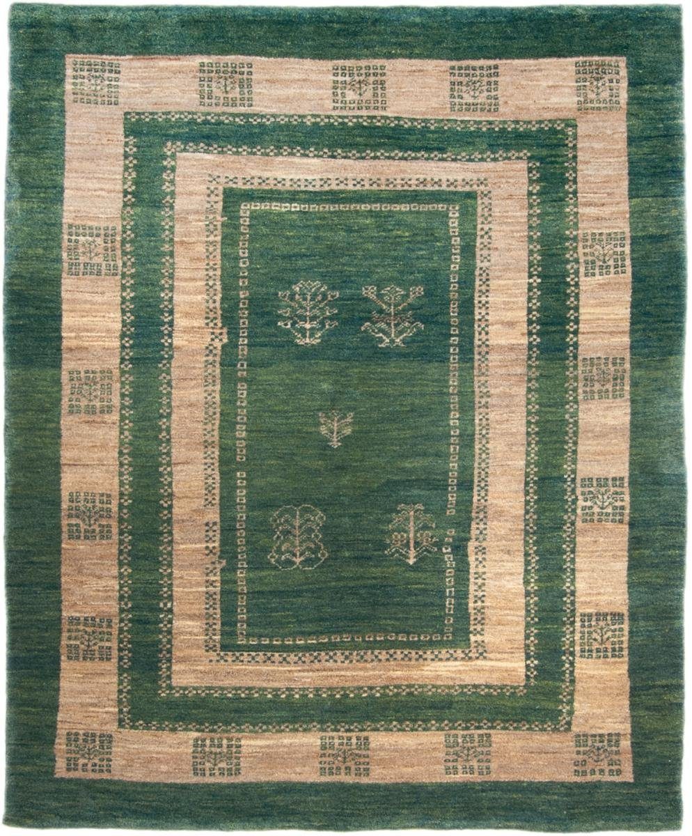 Höhe: Trading, Orientteppich, Moderner Handgeknüpfter Gabbeh Nain mm Loribaft 150x189 Orientteppich Perser rechteckig, 5