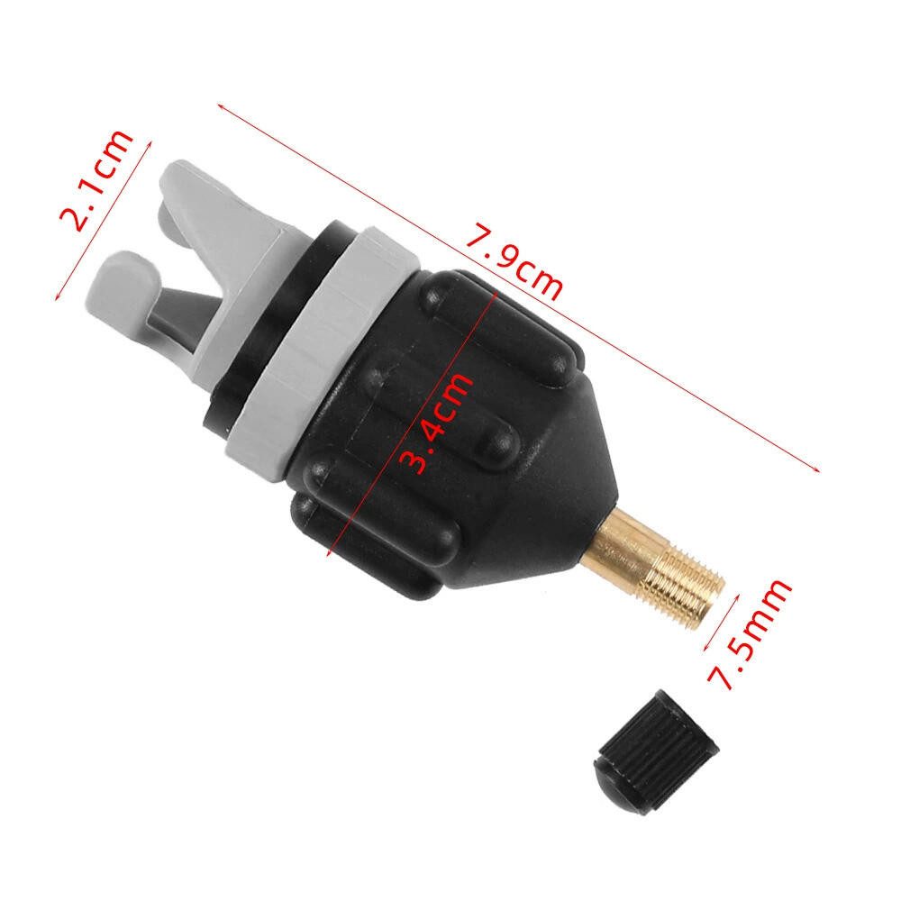FELIXLEO Fahrradträger-Rahmenhalter Pumpenadapter Kompressor Adapter Ventiladapter für Paddle Motor Boot, (1-St) – Bild 2 von 5