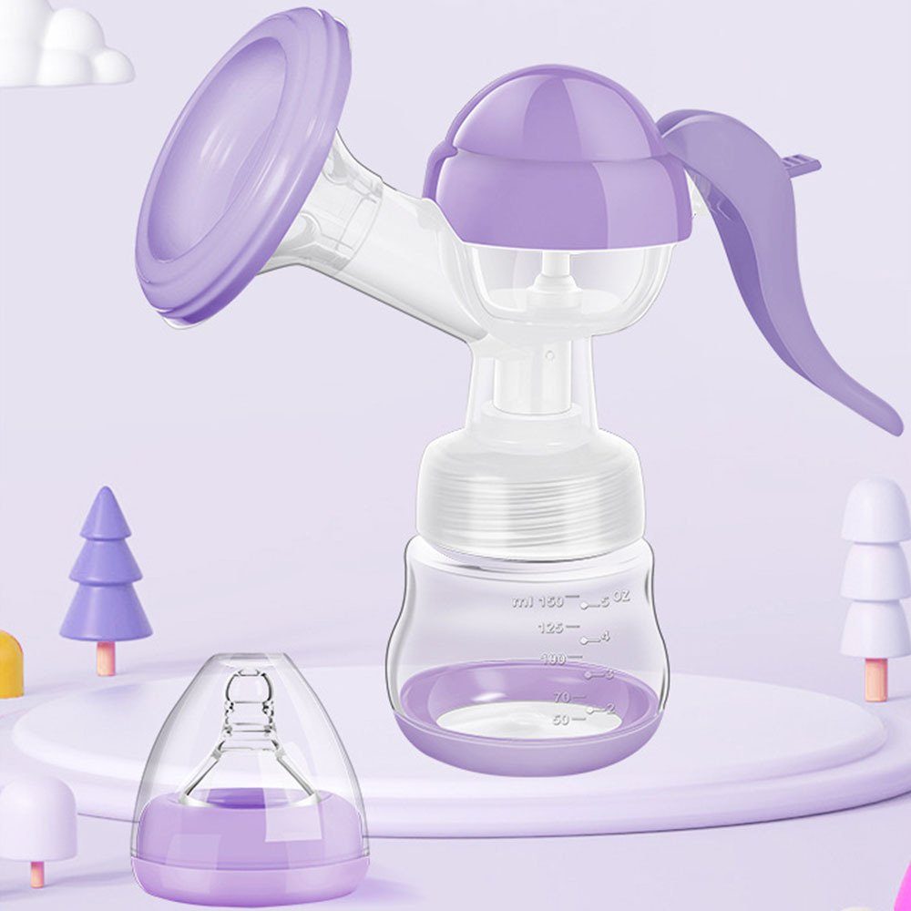 Für, Manuelle Anti-Reflux-Muttermilchsammler Handmilchpumpe Handmilchpumpe Blusmart Baby-Muttermilchpumpe, white