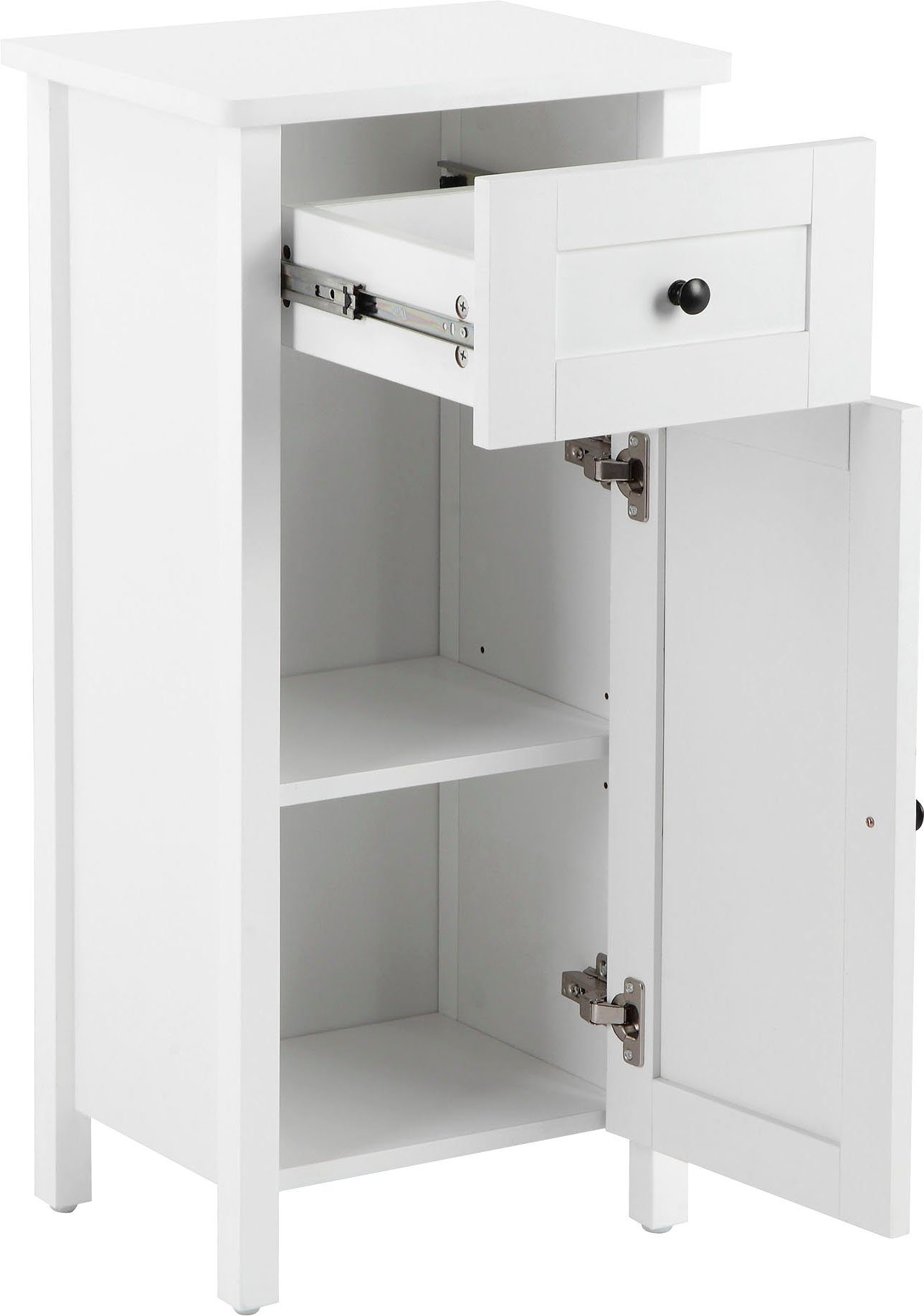 welltime Unterschrank "Aalborg", Badmöbel im Landhaus-Stil, Breite 40 cm günstig online kaufen