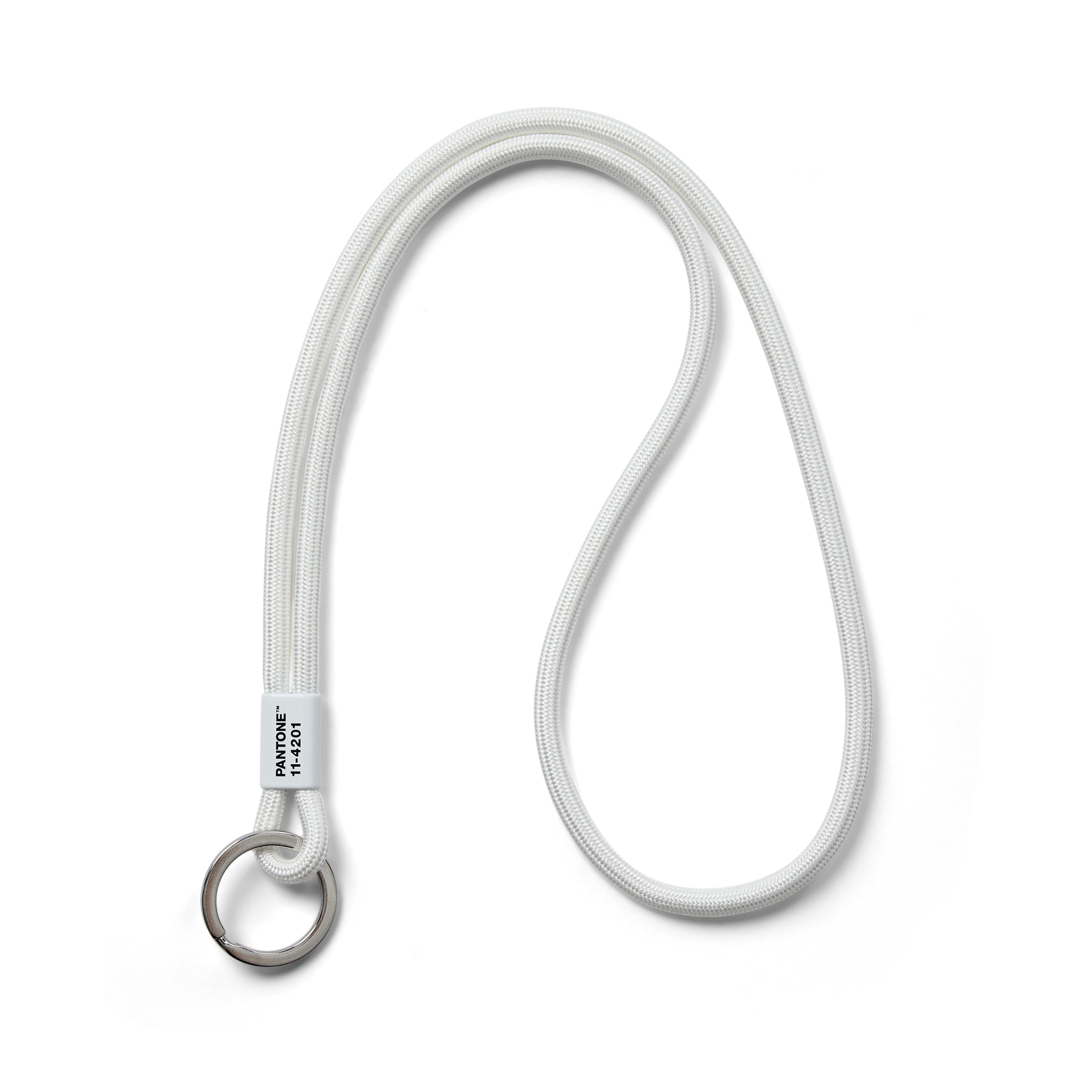 Schlüsselanhänger Design Schlüsselband Key Chain Cloud Dancer 11-4201