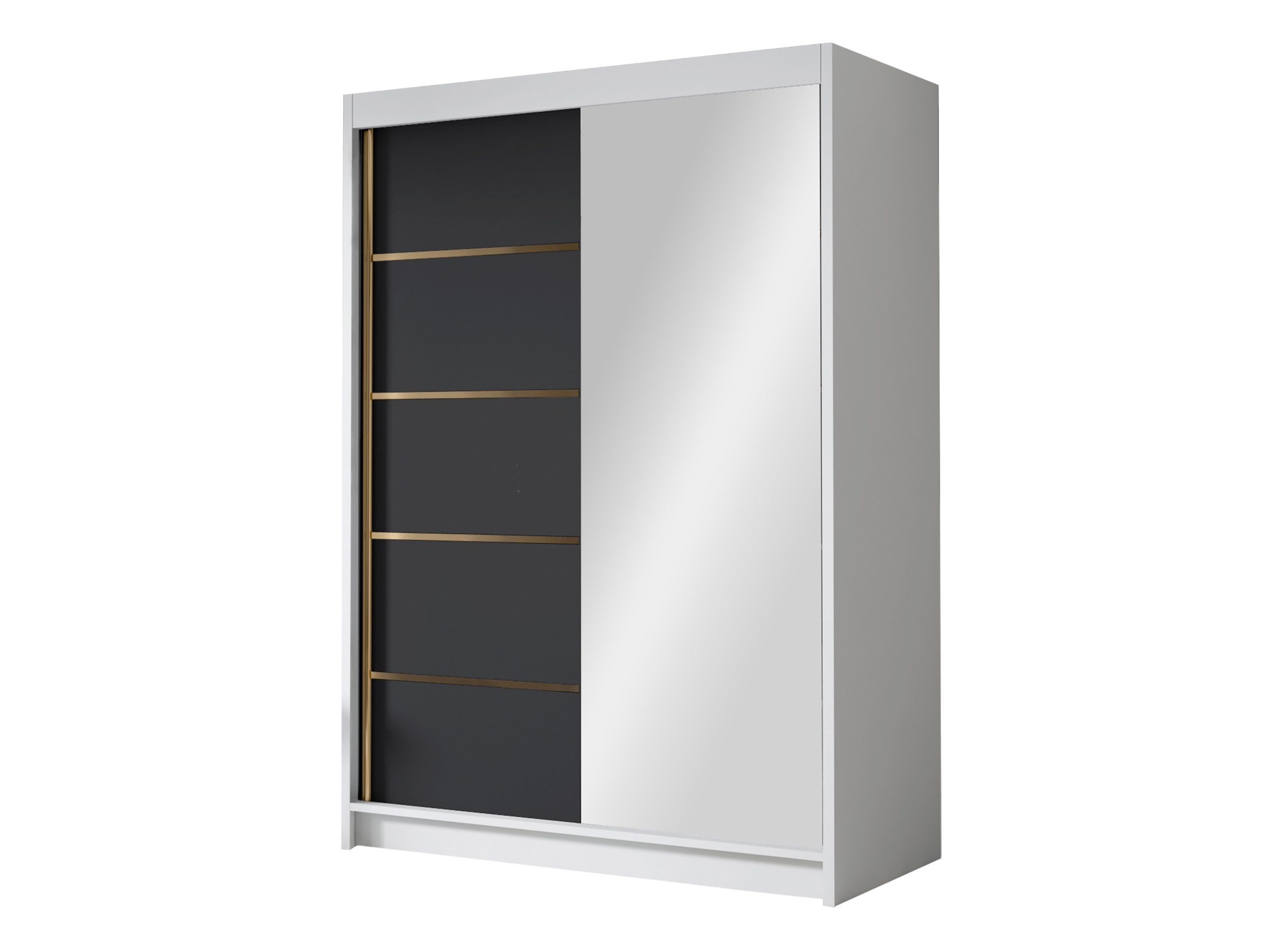 MIRJAN24 Kleiderschrank Lungo III (mit zwei günstig online kaufen
