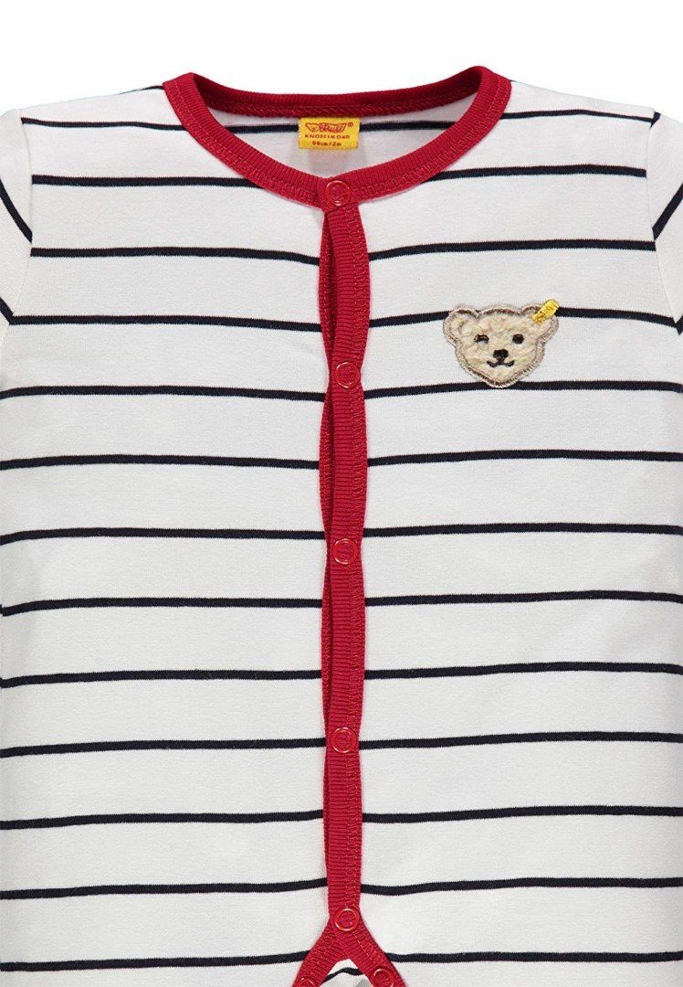 Steiff Collection Strampler Little Pirat Baby-Jungen Overall mit Streifen