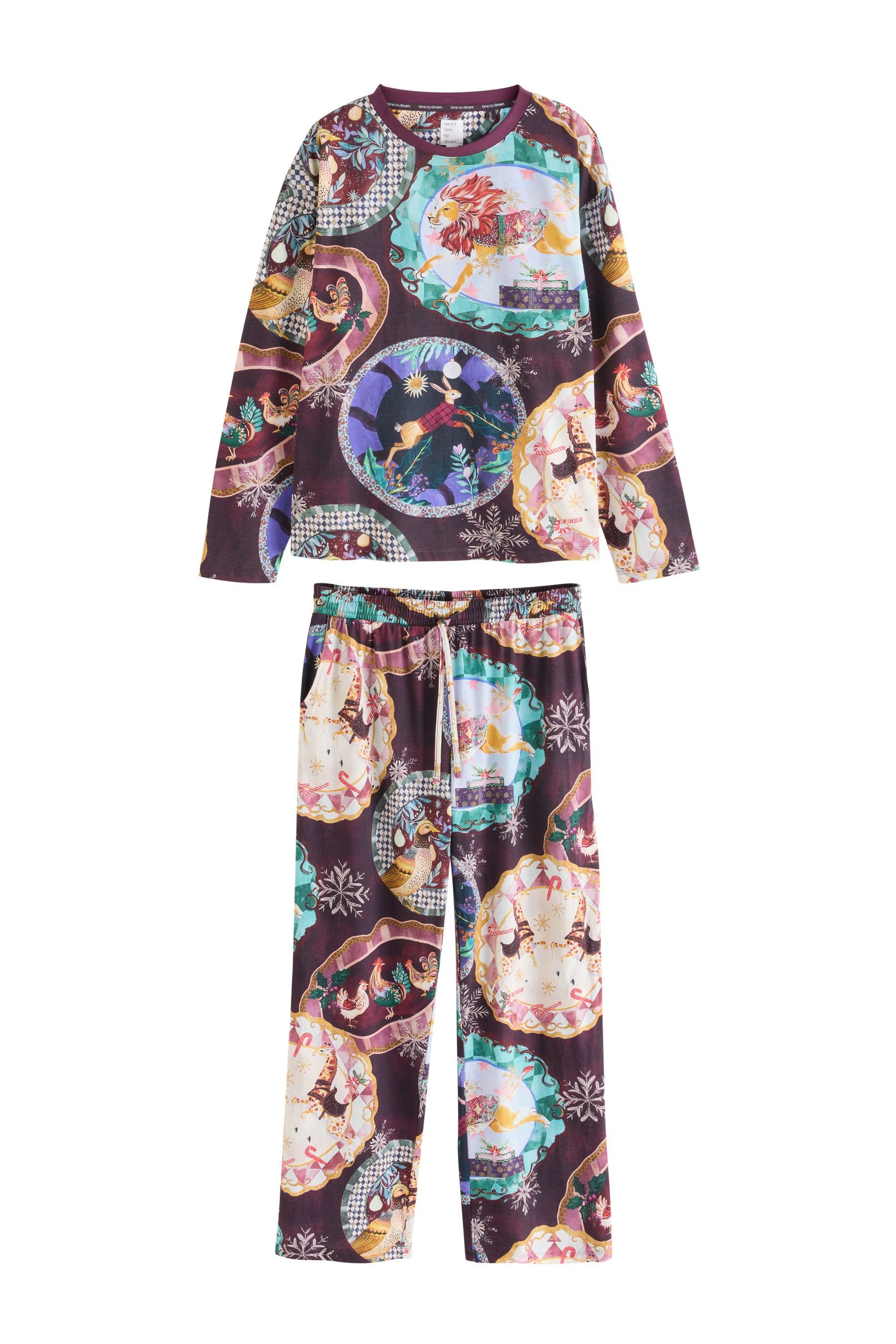 Next Pyjama Langärmeliger Pyjama (2 tlg) günstig online kaufen