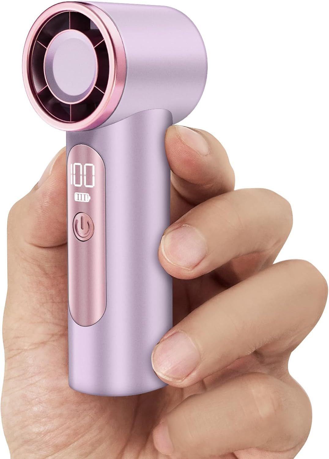 Bomiclss Mini USB-Ventilator Tragbarer Mini-Ventilator – lange Akkulaufzeit, tragbares Kühlwerkzeug