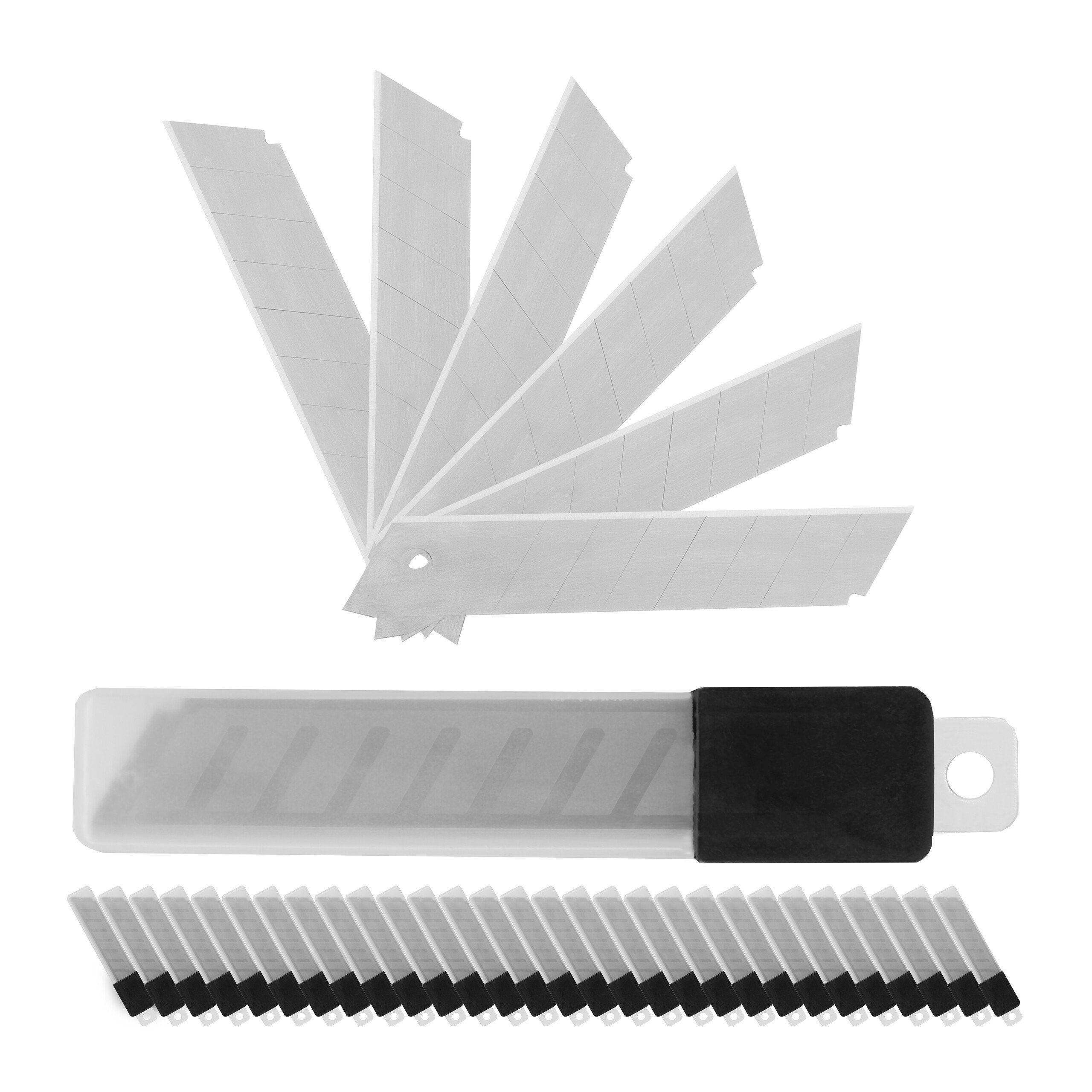 relaxdays Cuttermesser Abbrechklingen 18mm im 300er günstig online kaufen