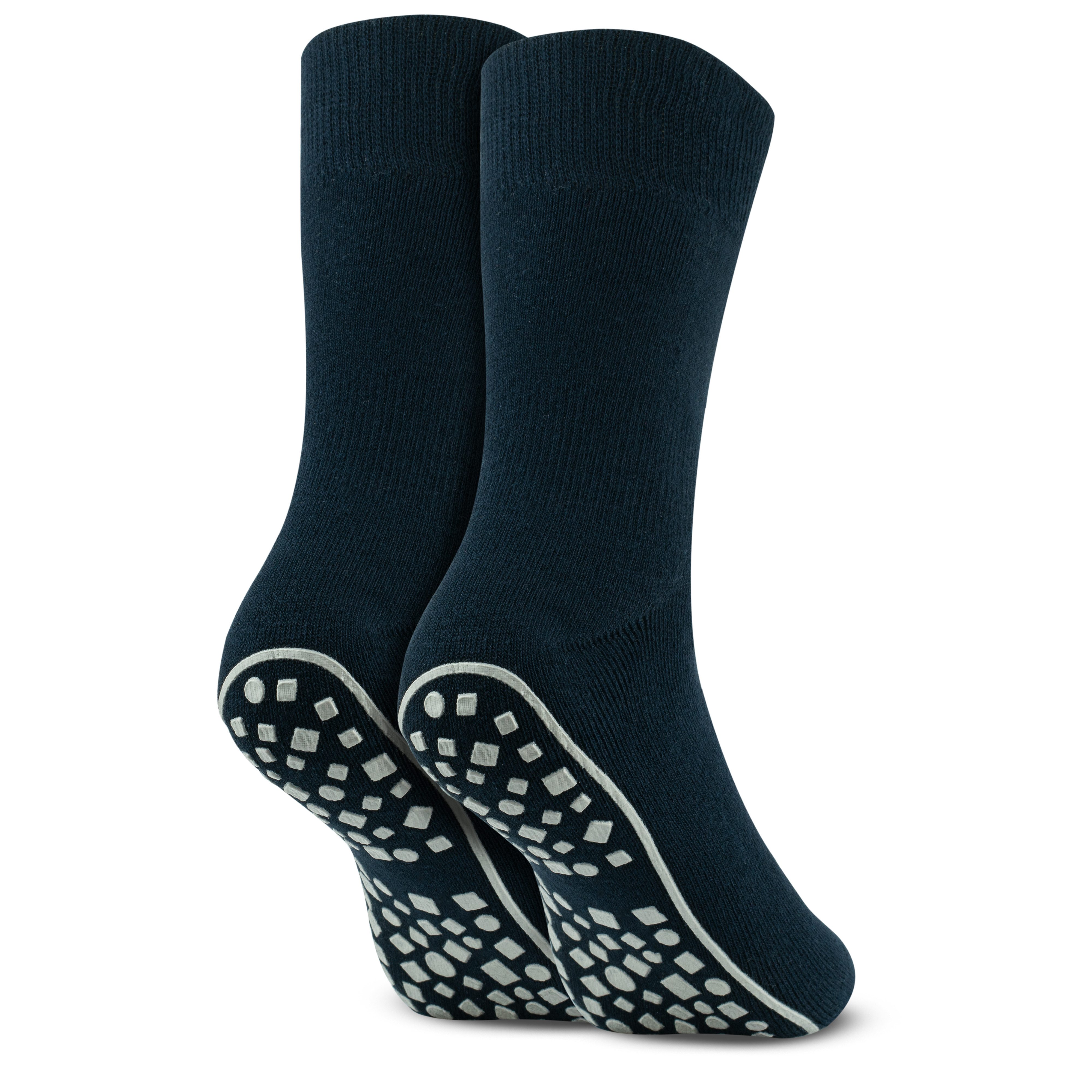 Bärenfuß Haussocken 3 Paar Herren Damen Premium ABS Socken - Extra Rutschfest dank Noppen