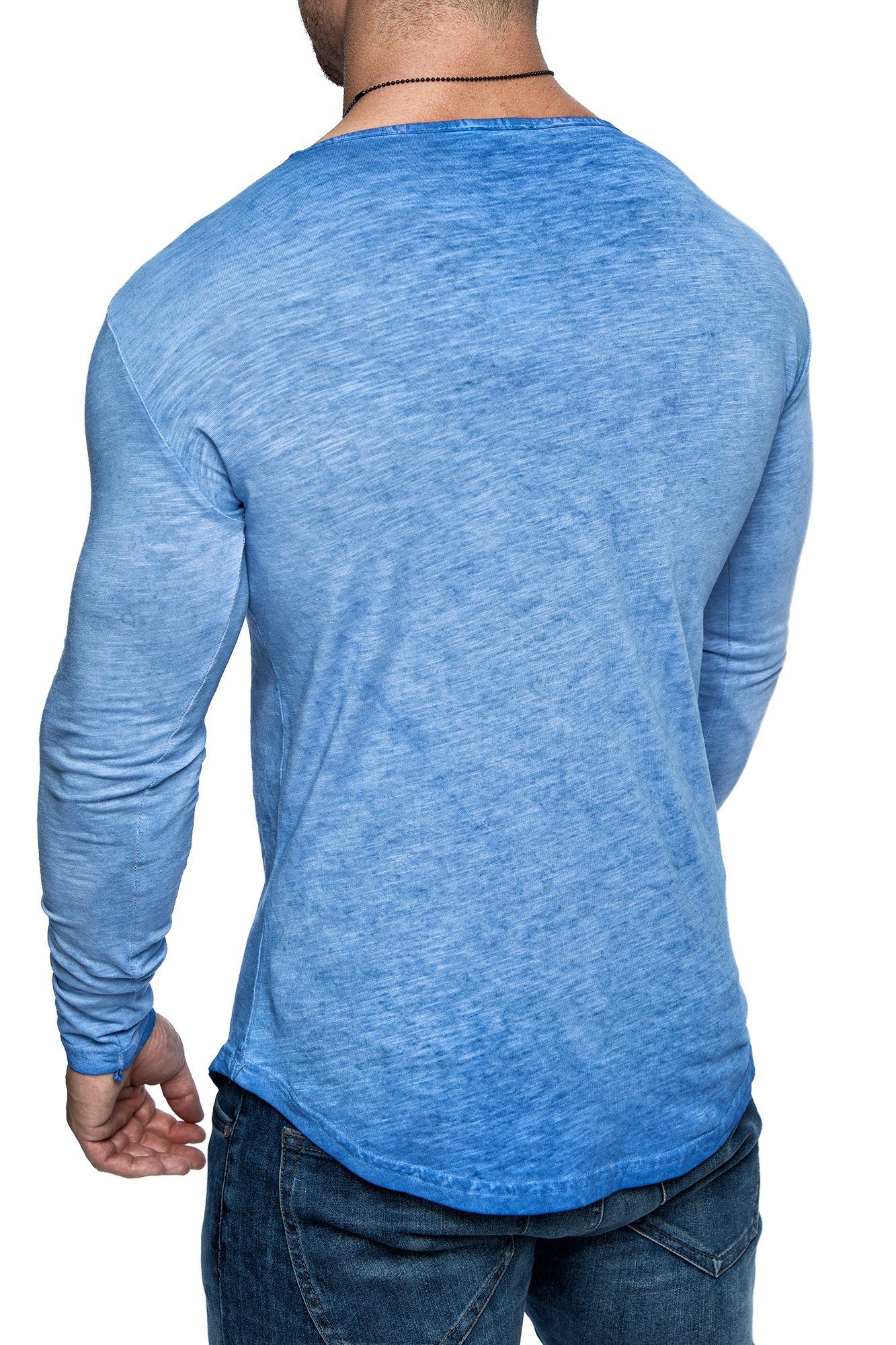 Amaci&Sons Rundhalsshirt FRISCO Langarmshirt – Bild 4 von 4