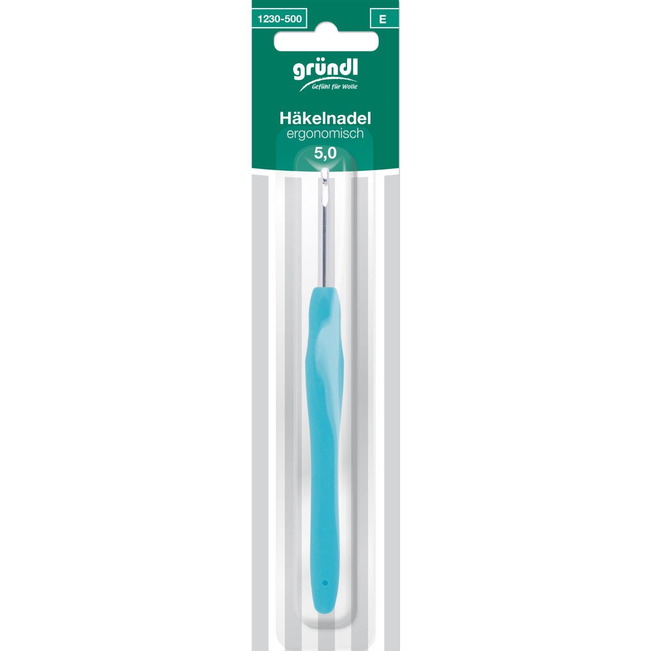 Gründl Häkelnadeln Gründl Ergonomische Häkelnadel 5 mm
