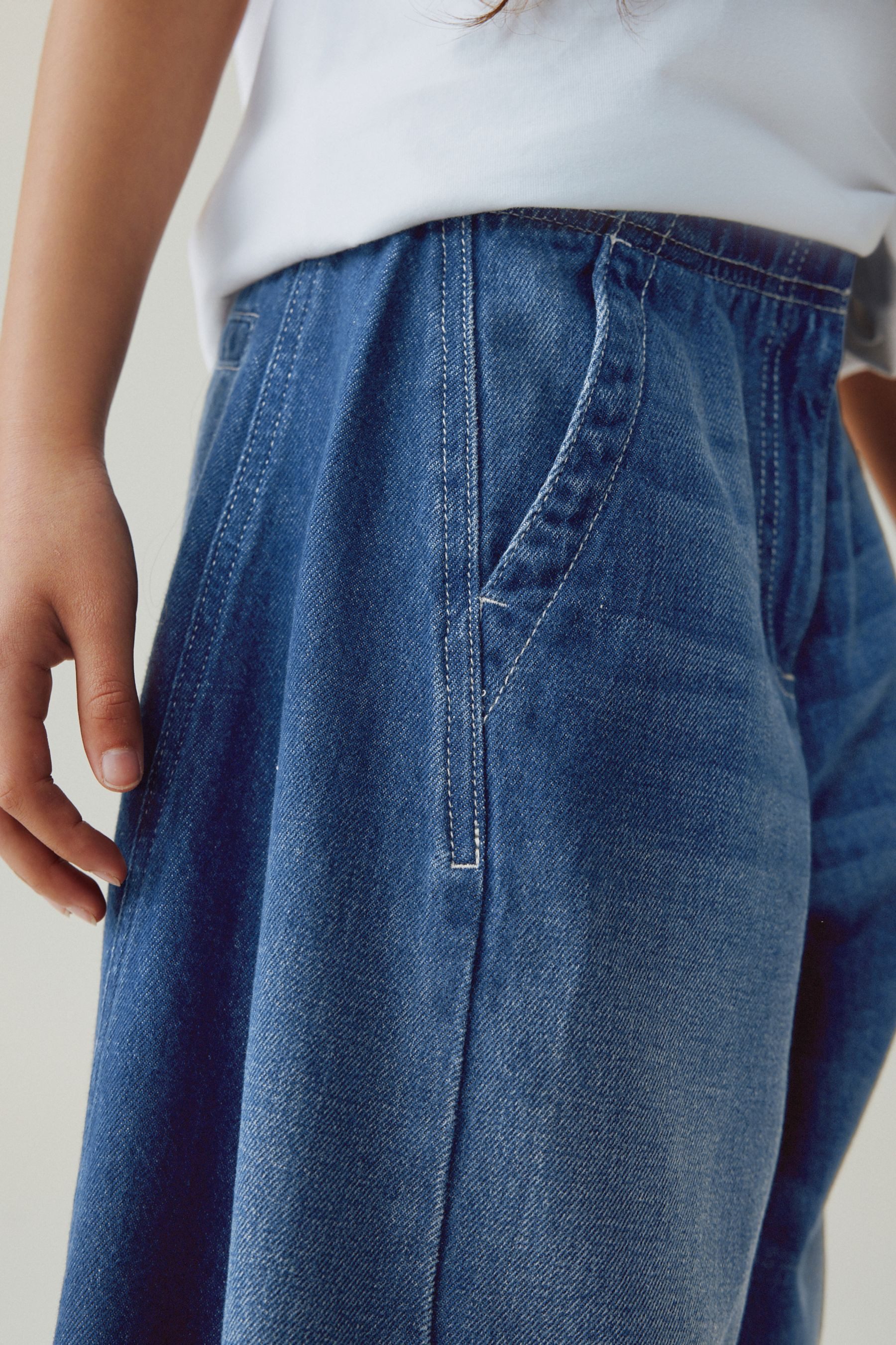 Next Weite Jeans Jeans mit weitem Bein (1-tlg) – Bild 4 von 5