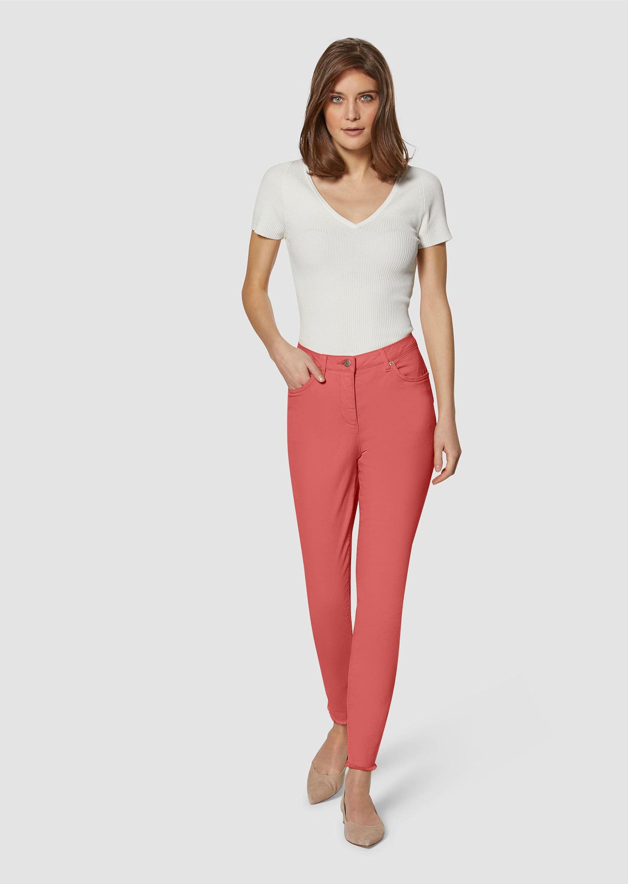 MADELEINE Gerade Jeans Mid Waist Skinny-Hose günstig online kaufen