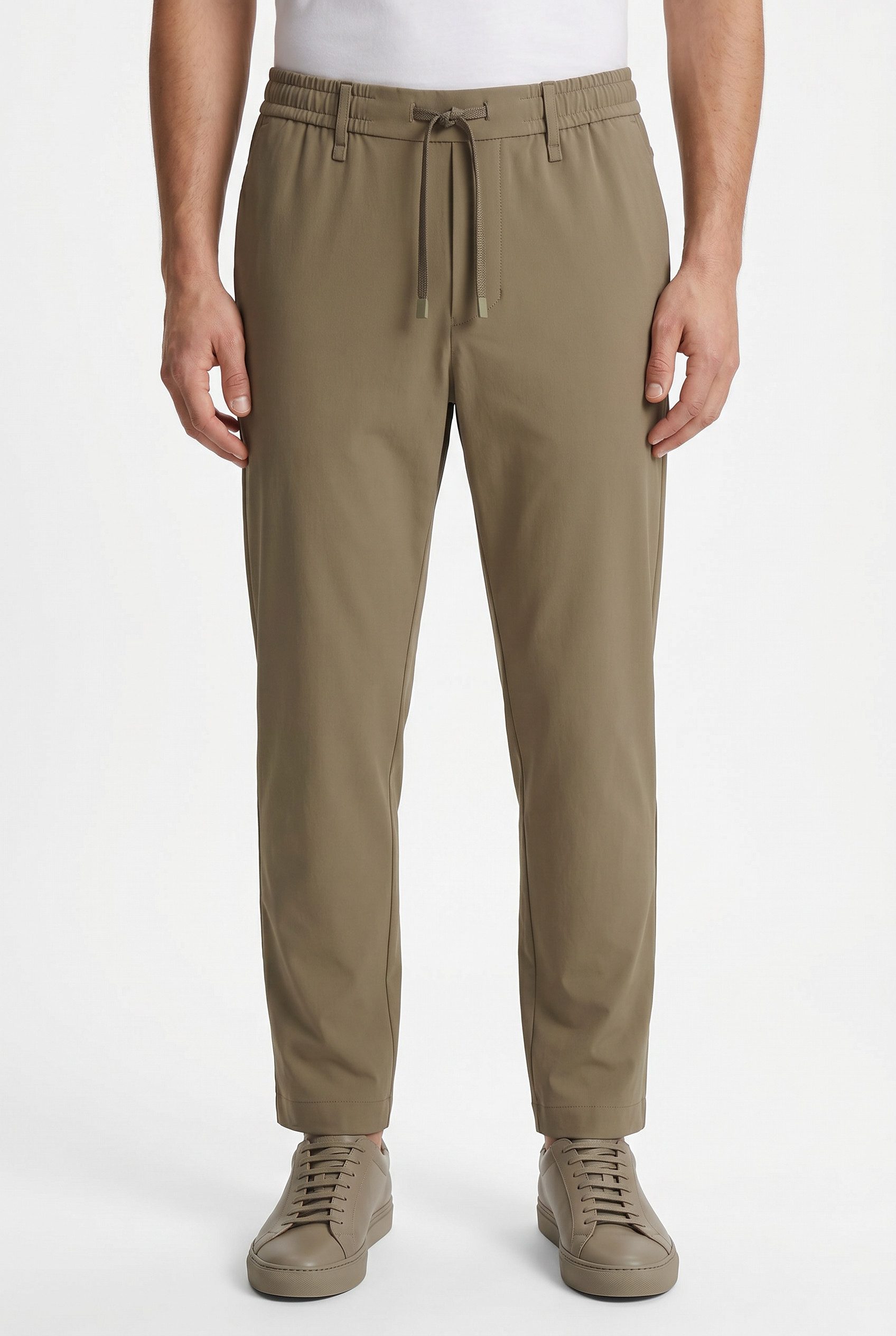 BOSS GREEN Webhose T Convert Elastischer Taillenbund und Kordelzug, Gürtelschlaufen Anzughose