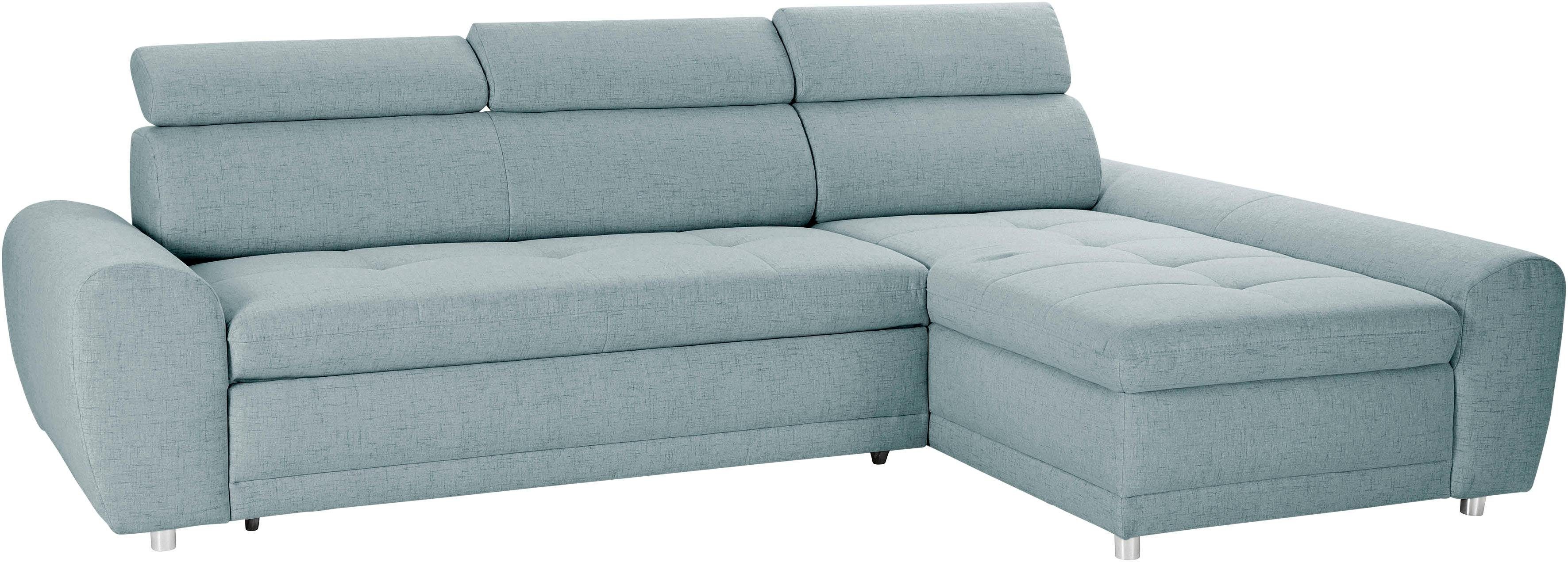 sit&more Ecksofa "Riva L-Form" inklusive Kopteilverstellung, wahlweise mit günstig online kaufen