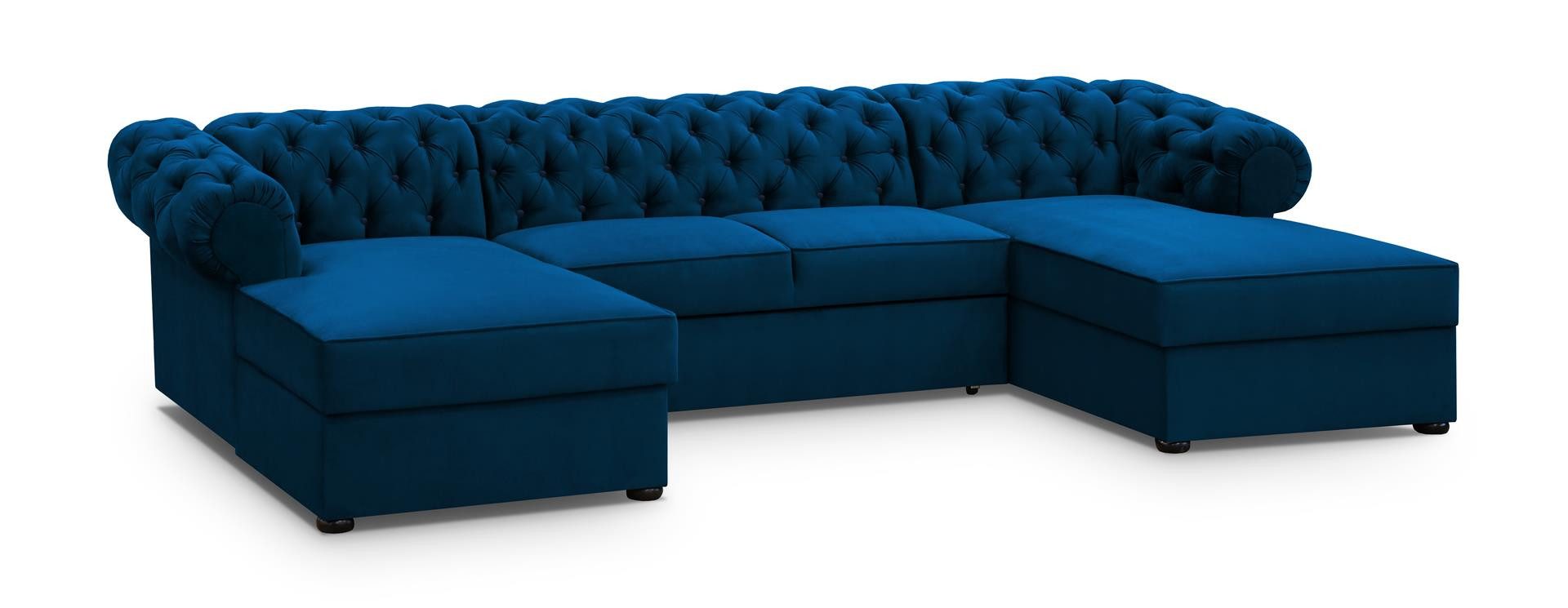 Beautysofa Ecksofa mit Schlaffunktion und zwei Bettkasten Chester U, hochwe günstig online kaufen