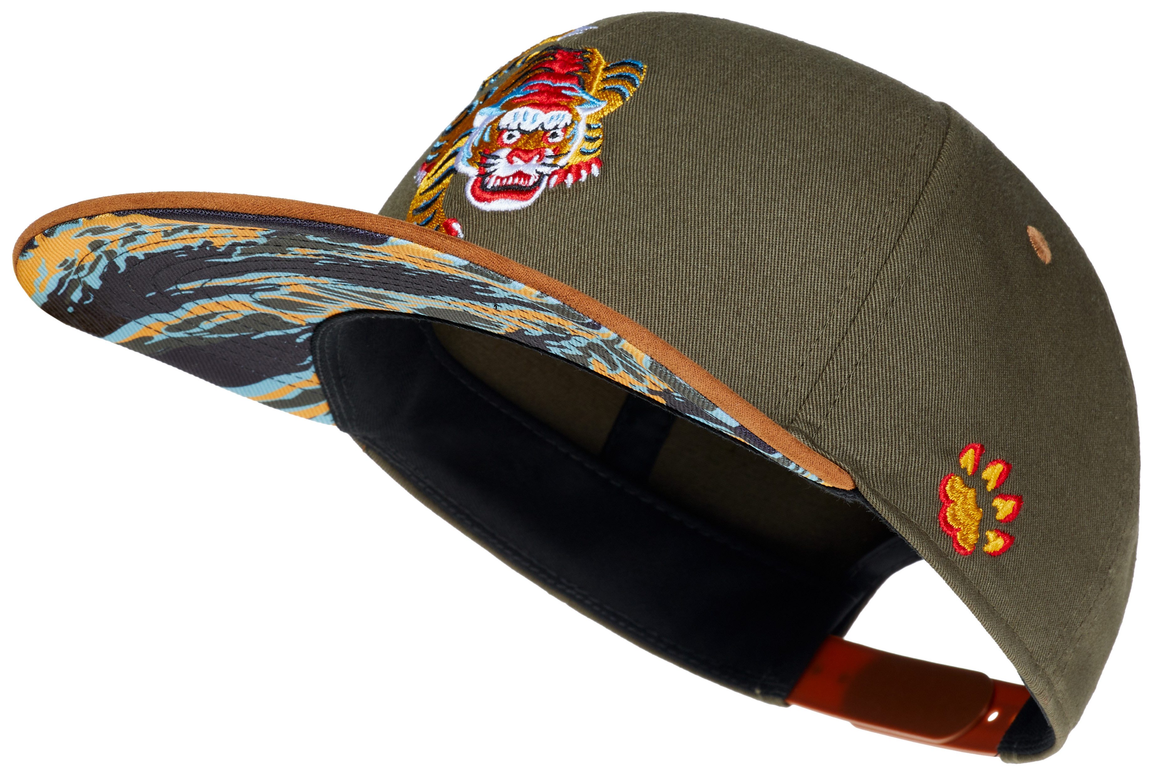 Cadency Snapback Cap - Asian Tiger - Unisex, Größenverstellbar