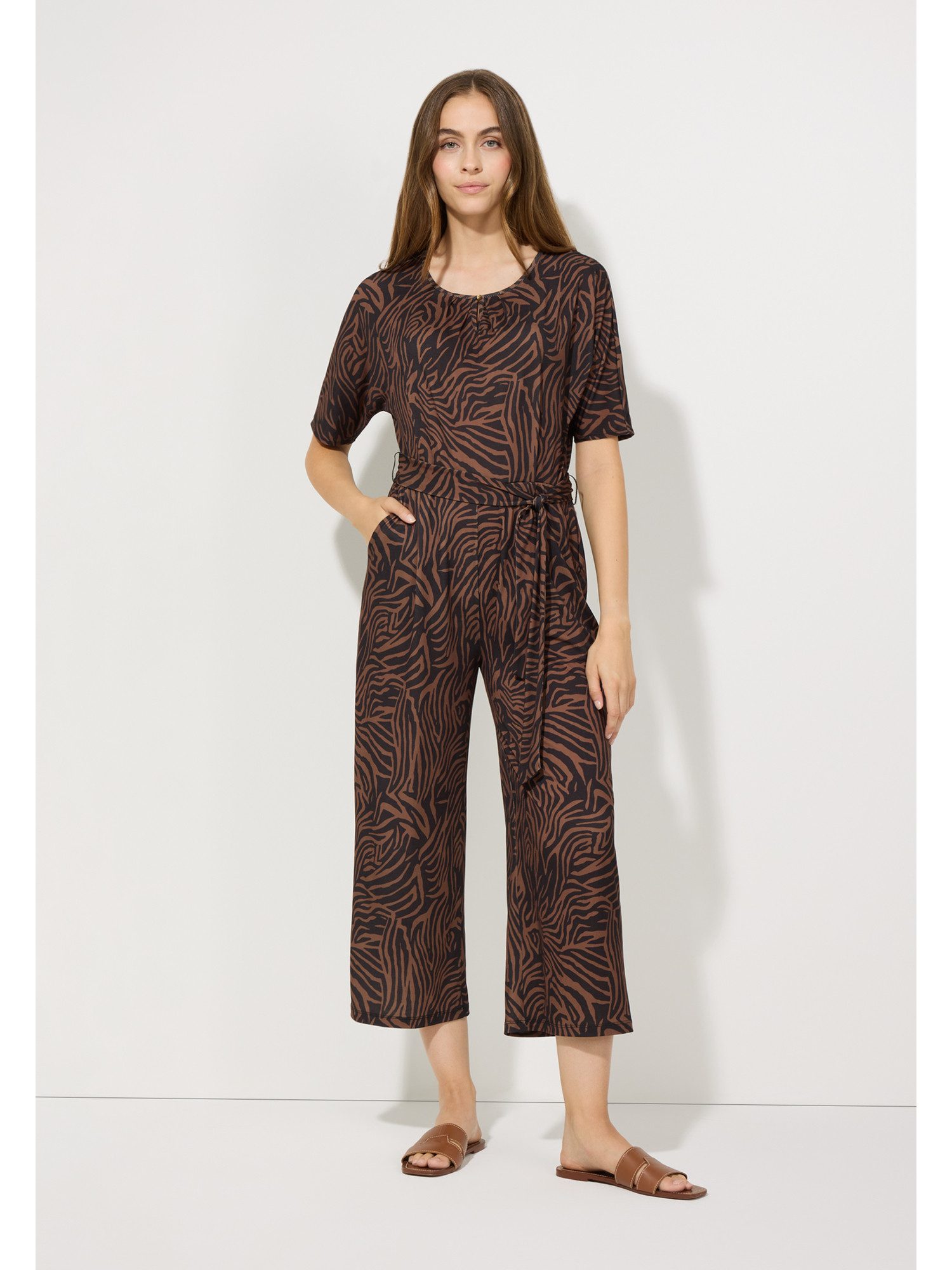 MORE&MORE Jumpsuit Kurzarmoverall