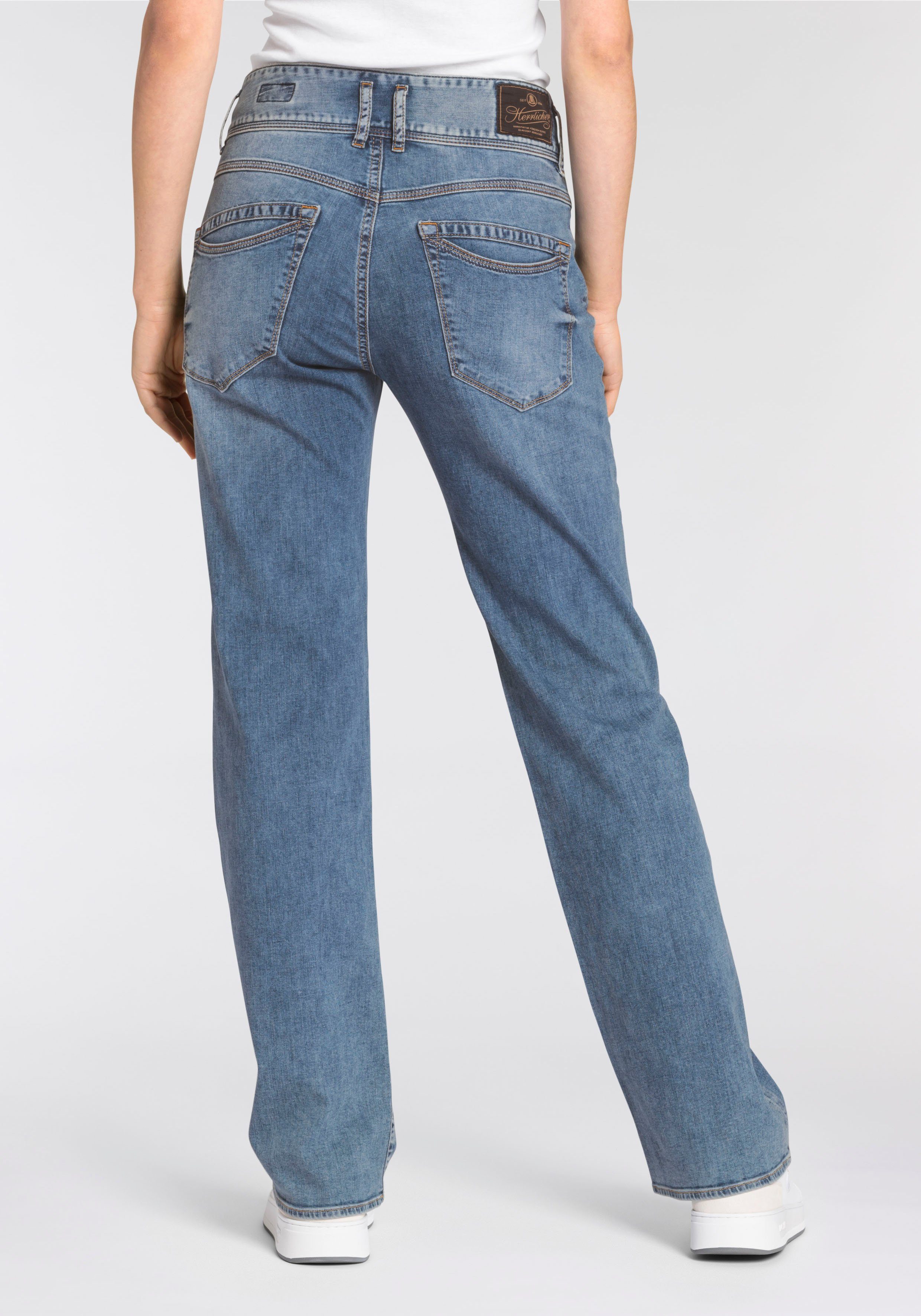 RAYA NEW Herrlicher STRAIGHT Straight-Jeans