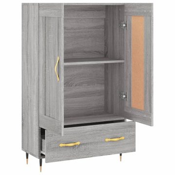 vidaXL Sideboard Highboard Grau Sonoma 69,5x31x115 cm Holzwerkstoff (1 St)