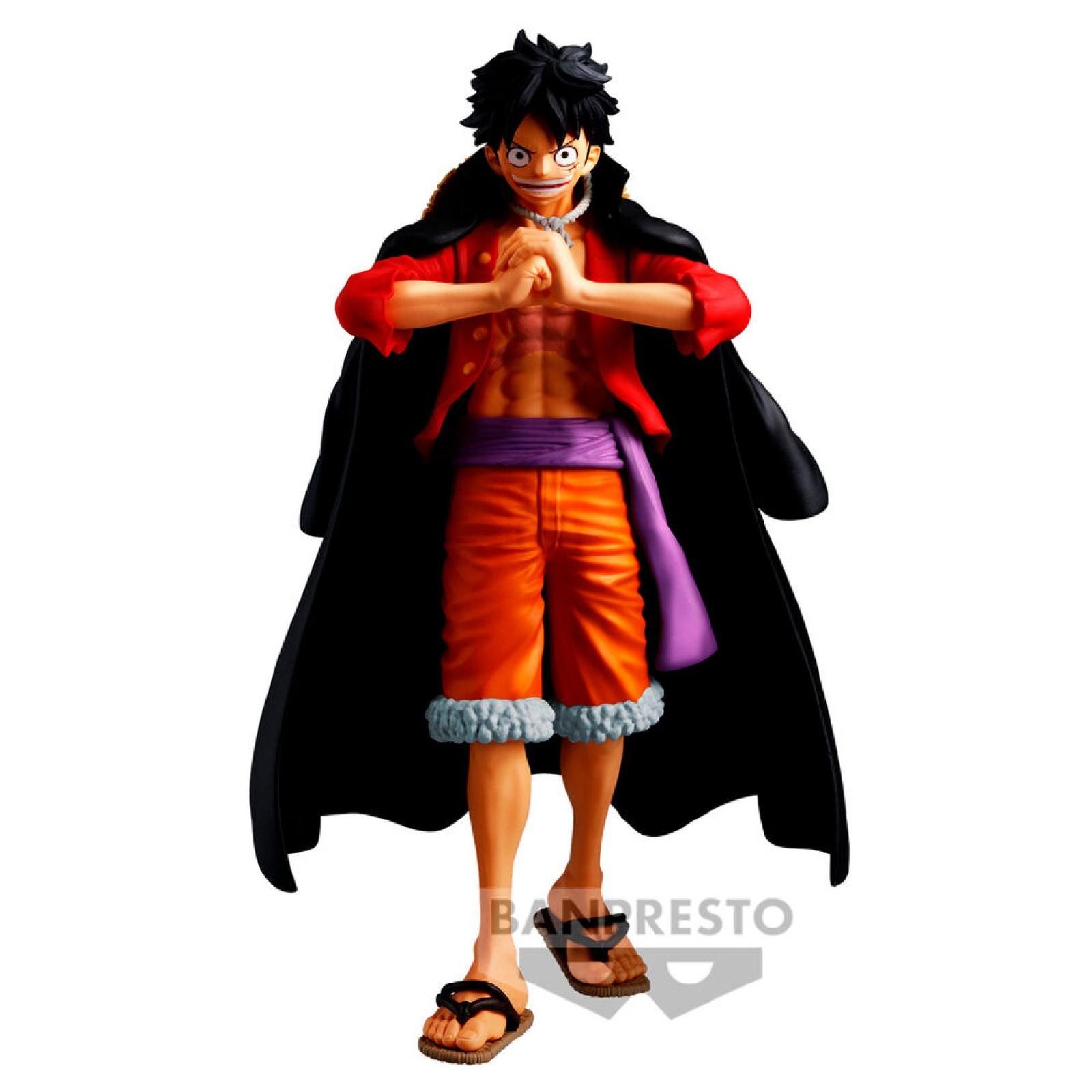 Banpresto Sammelfigur One Piece The Shukko Monkey D. Luffy Figur 14cm