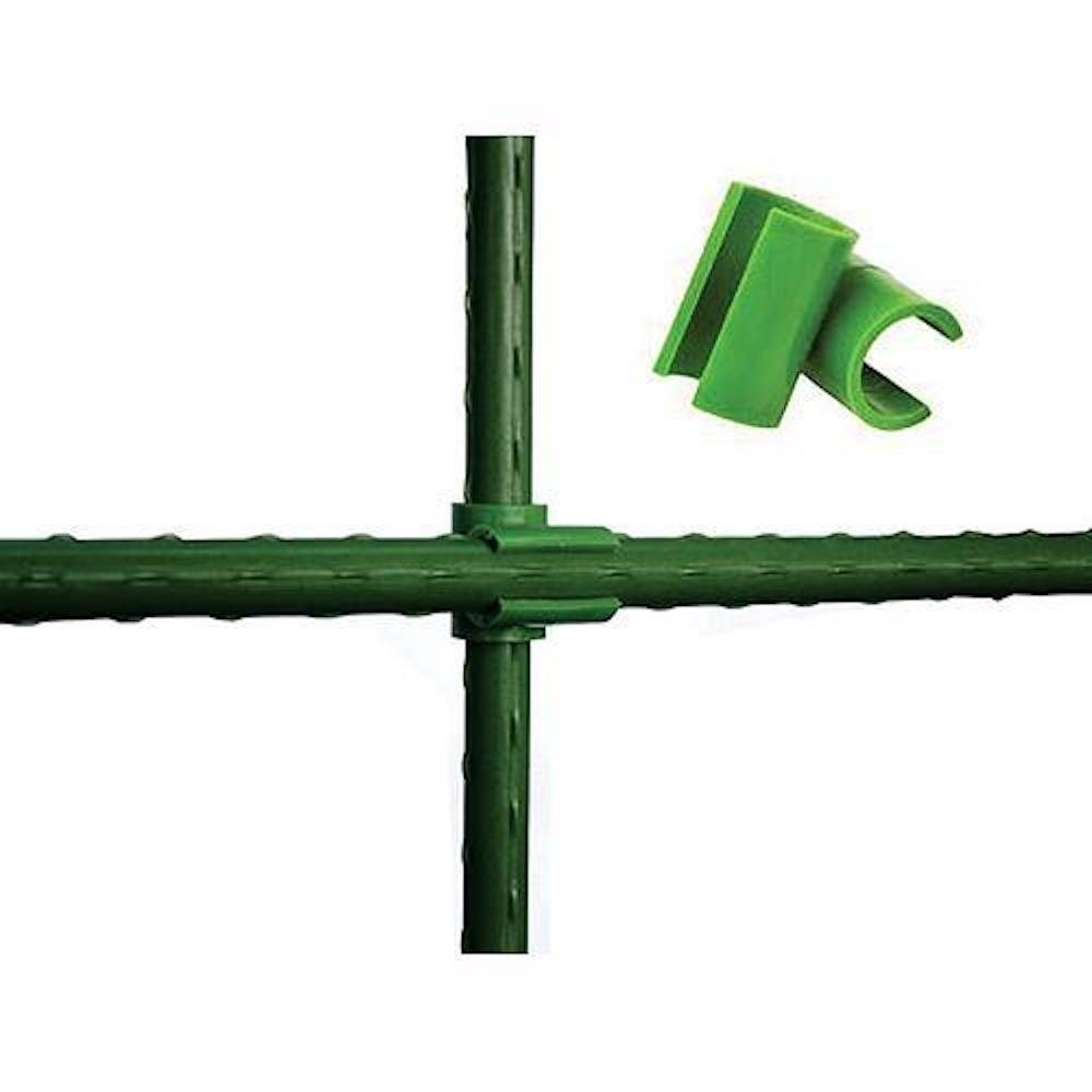Rankgitter Pflanzstab Verbindung 8mm PVC, Set 30 Stück
