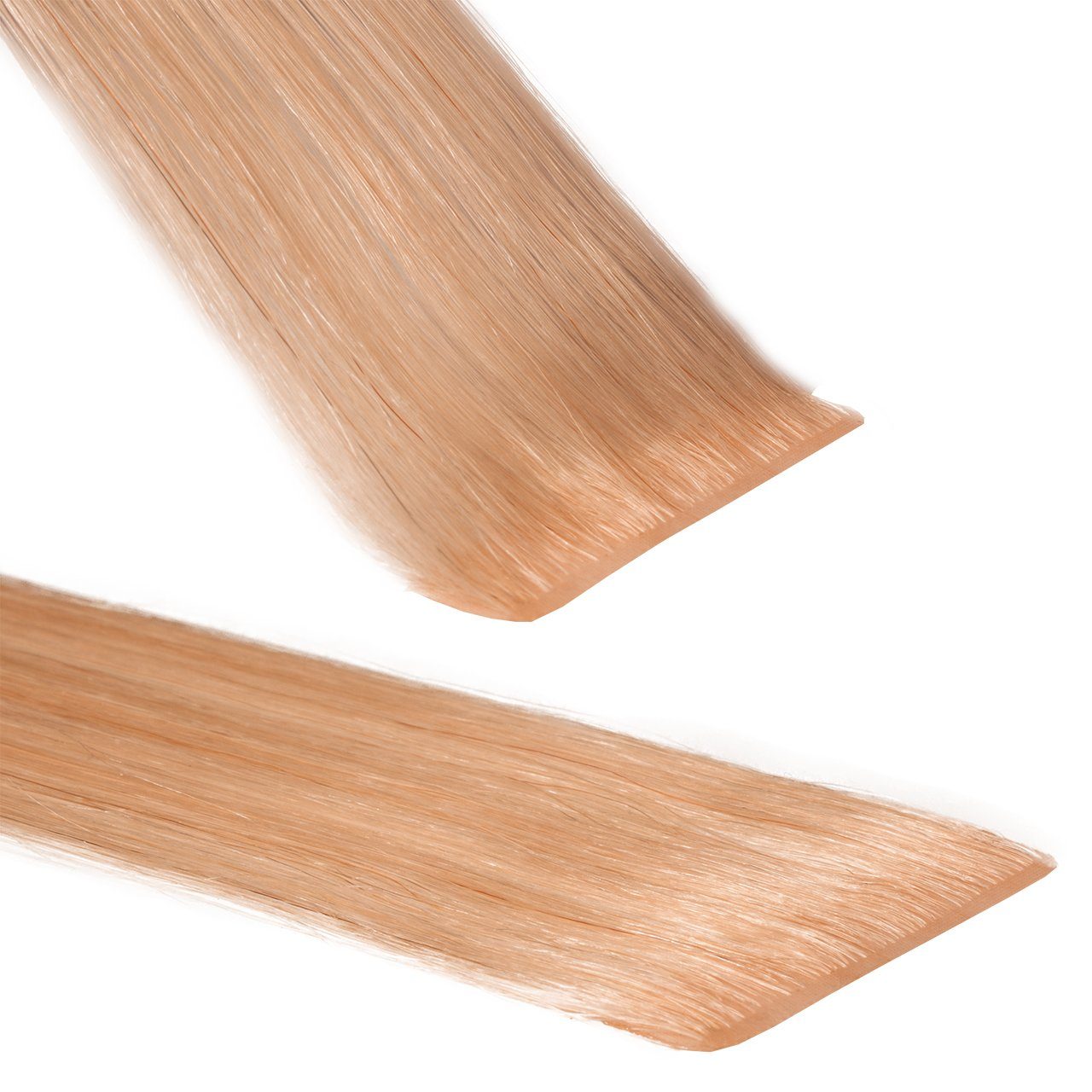 hair2heart Echthaar-Extension Invisible Tape Extensions - Premium #8/0 Hellblond 40cm