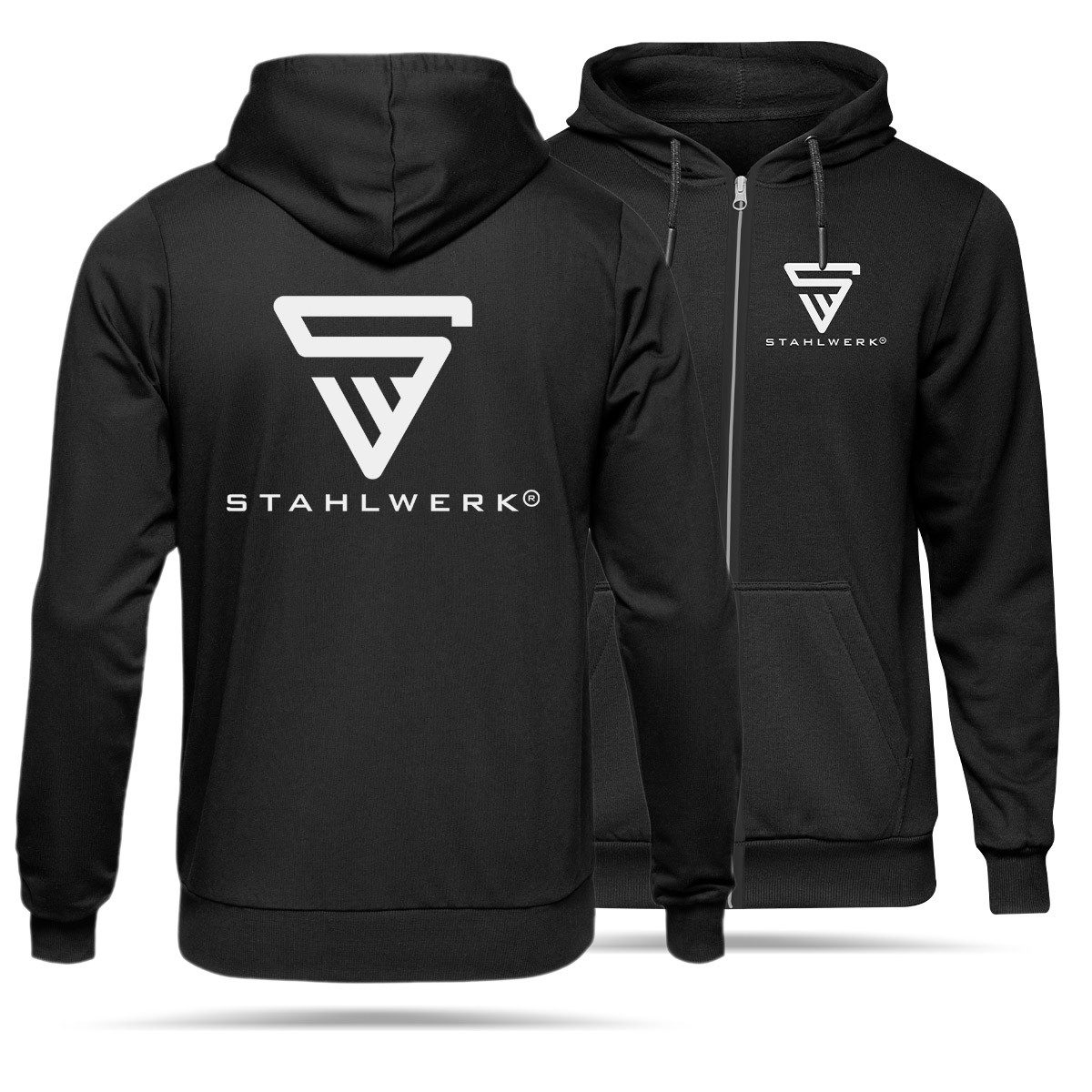 STAHLWERK Kapuzensweatjacke Hoodie / Kapuzenpullover / günstig online kaufen