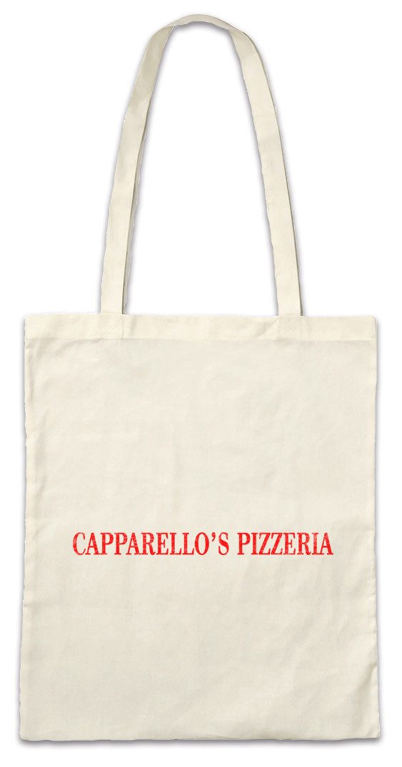 Beuteltasche Capparellos's Pizzeria Stofftasche Billions Symbol Axelrod Sign Logo