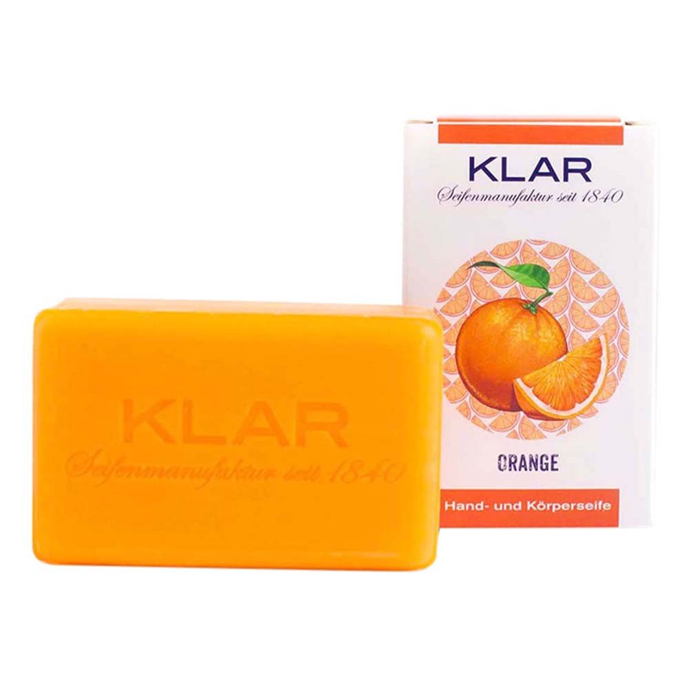 Klar Seife Handseife Orangenseife 100g