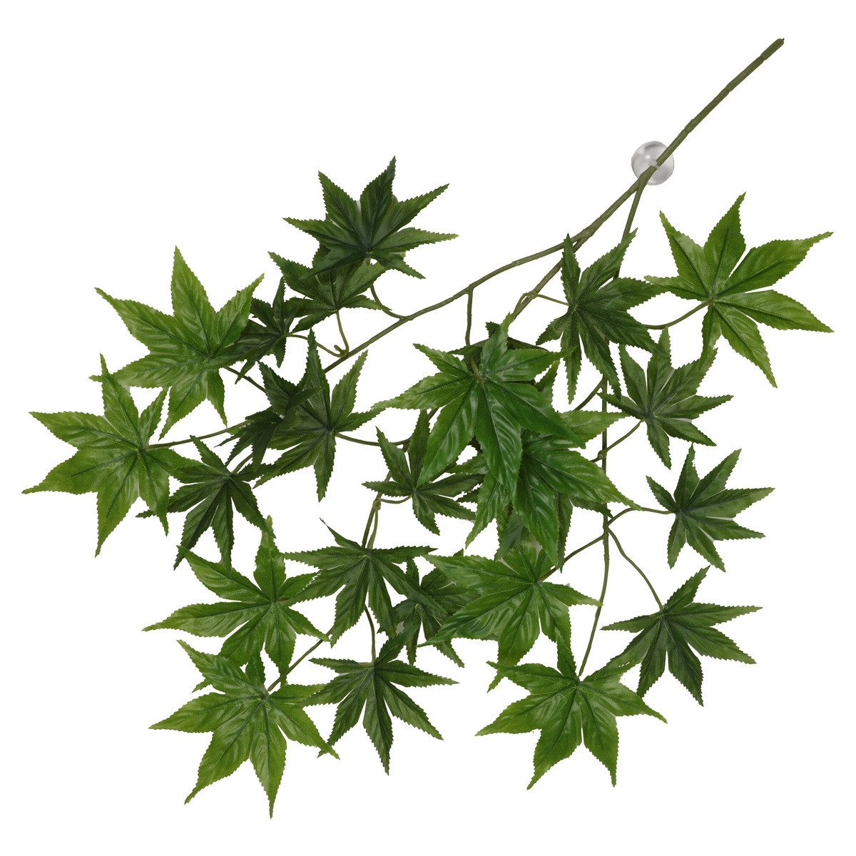 Terra Della Terrariendeko Hängepflanze Cannabis grün