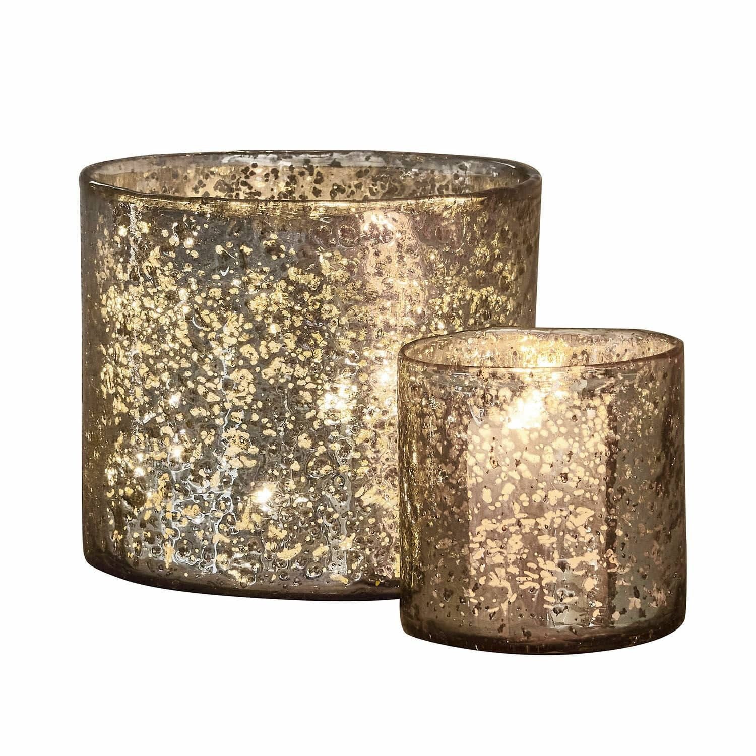 Mirabeau Windlicht Windlicht 2er Set Samuel antiksilber (2er Set, 2er Set) günstig online kaufen