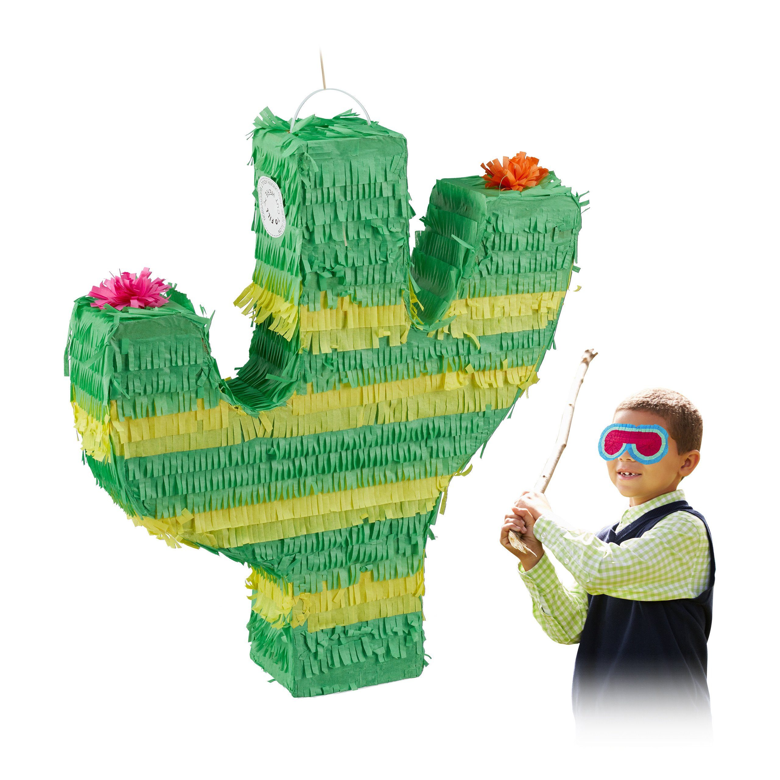 relaxdays Pinata Kaktus