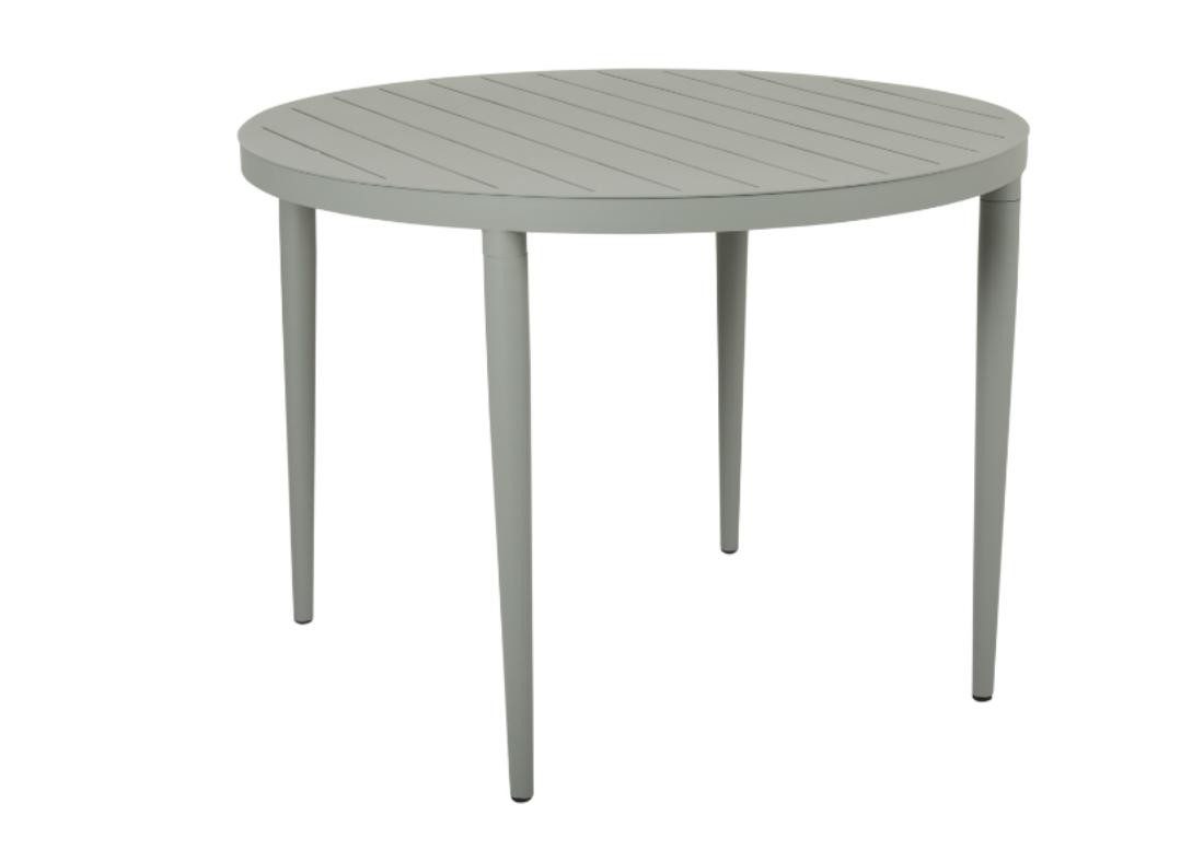 Natur24 Gartentisch Bigby Esstisch 100 x 73 x 100 cm Aluminium Grün