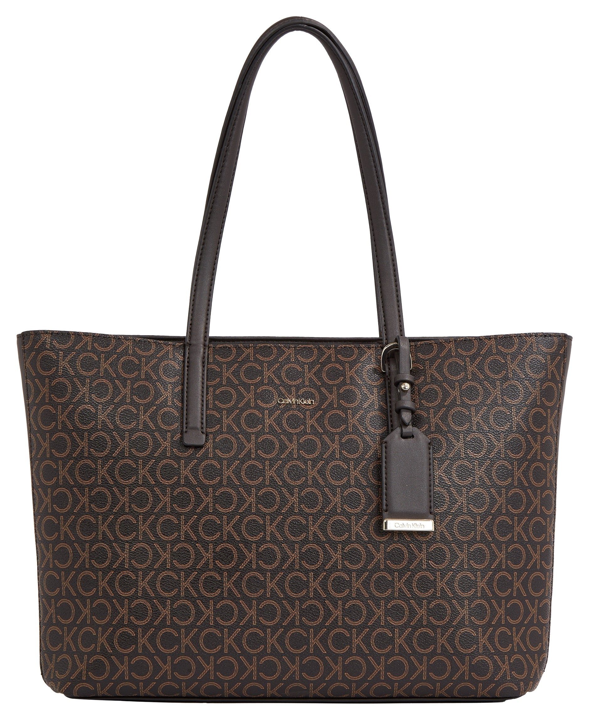 Calvin Klein Shopper CK MUST SHOPPER MD - MONO, mit dekorativem Anhänger