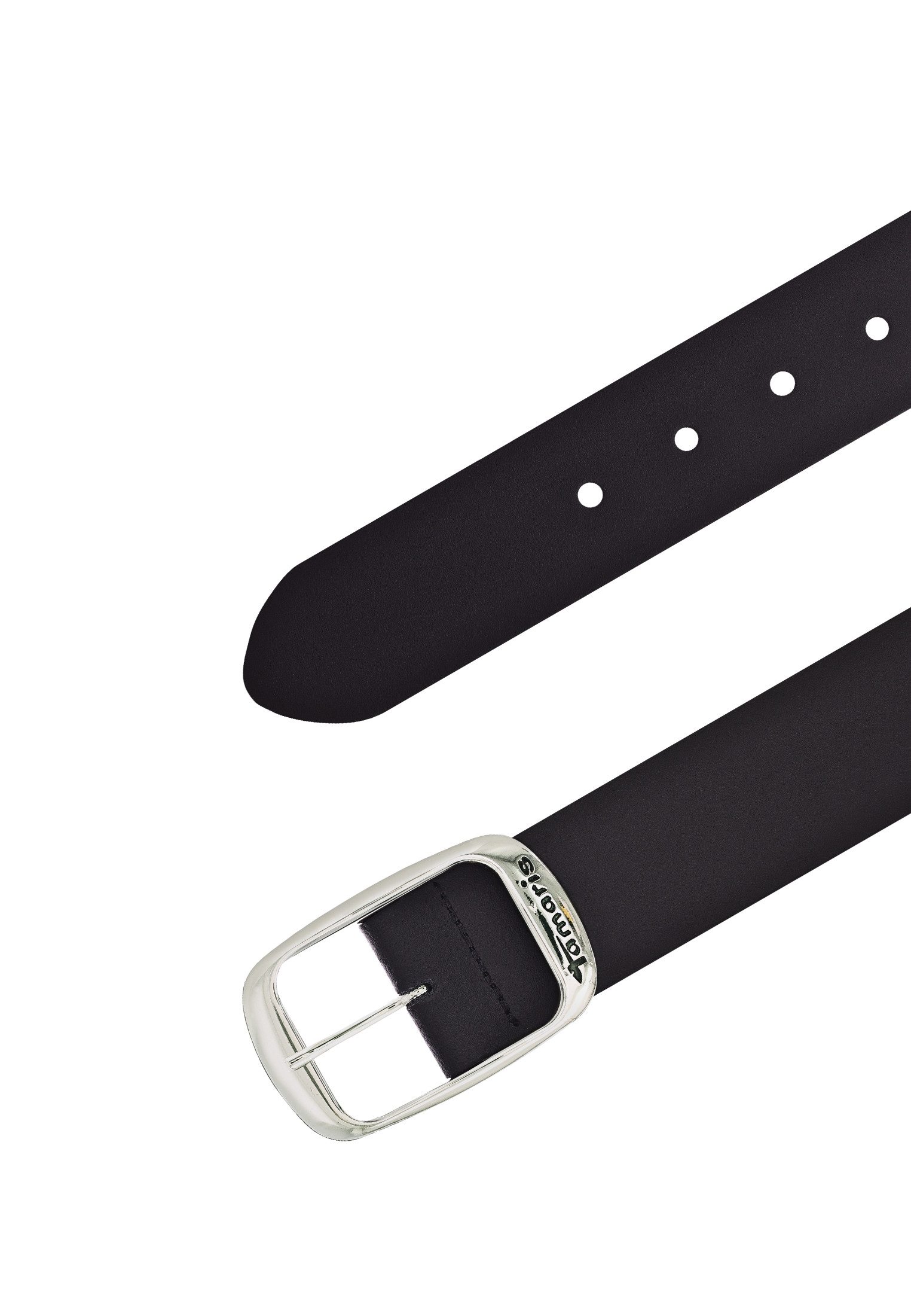 Tamaris Ledergürtel "Carmen Silver" aus Rindsleder, mit Doppelschließe, 4 cm breit