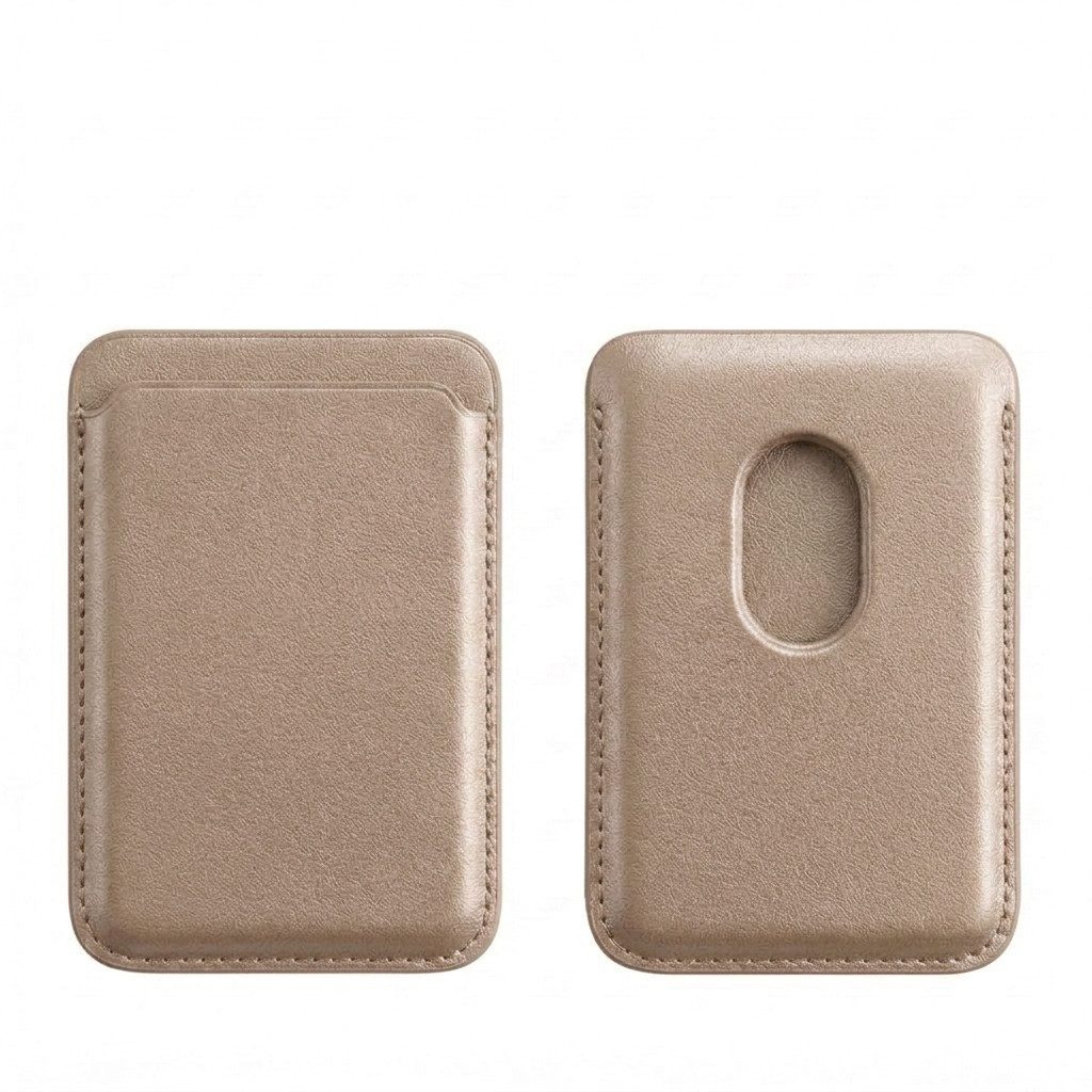 Futurea Smartphone-Hülle MagSafe Kunstleder Wallet Kartenetui für Apple iPhone 17 bis 12, magnetisch für Apple iPhone 17,16,15 Pro Max