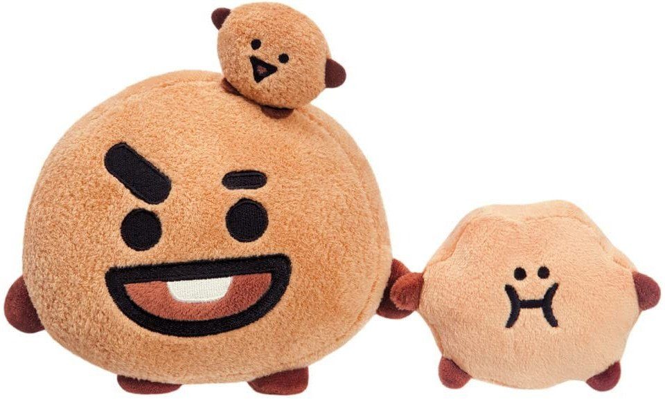 Plüschfigur Aurora 61462 - BT21 Shooky, Line Friends, Plüsch, ca. 15cm